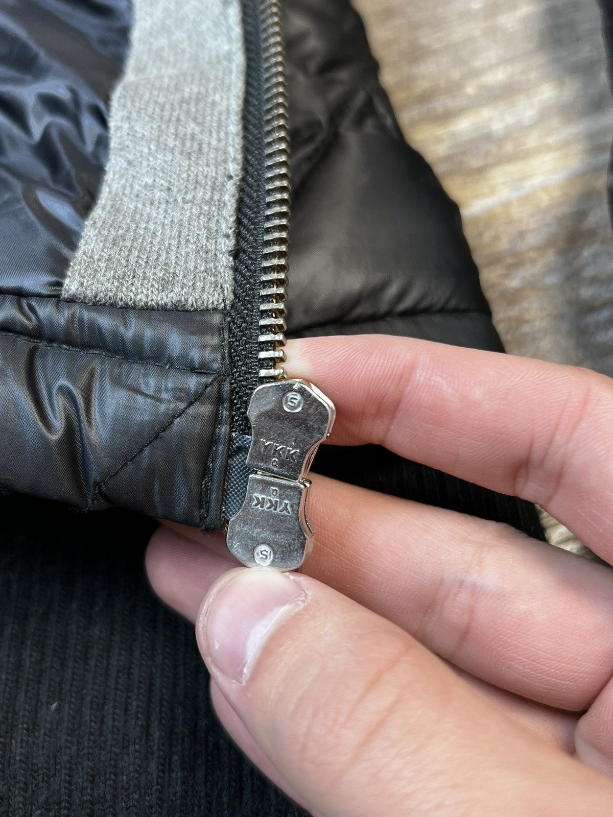 True Religion × Vintage True Religion Quilted Black Nylon Zipped Puffer Down Jacket Size XS / US 0-2 / IT 36-38 - 18 Thumbnail