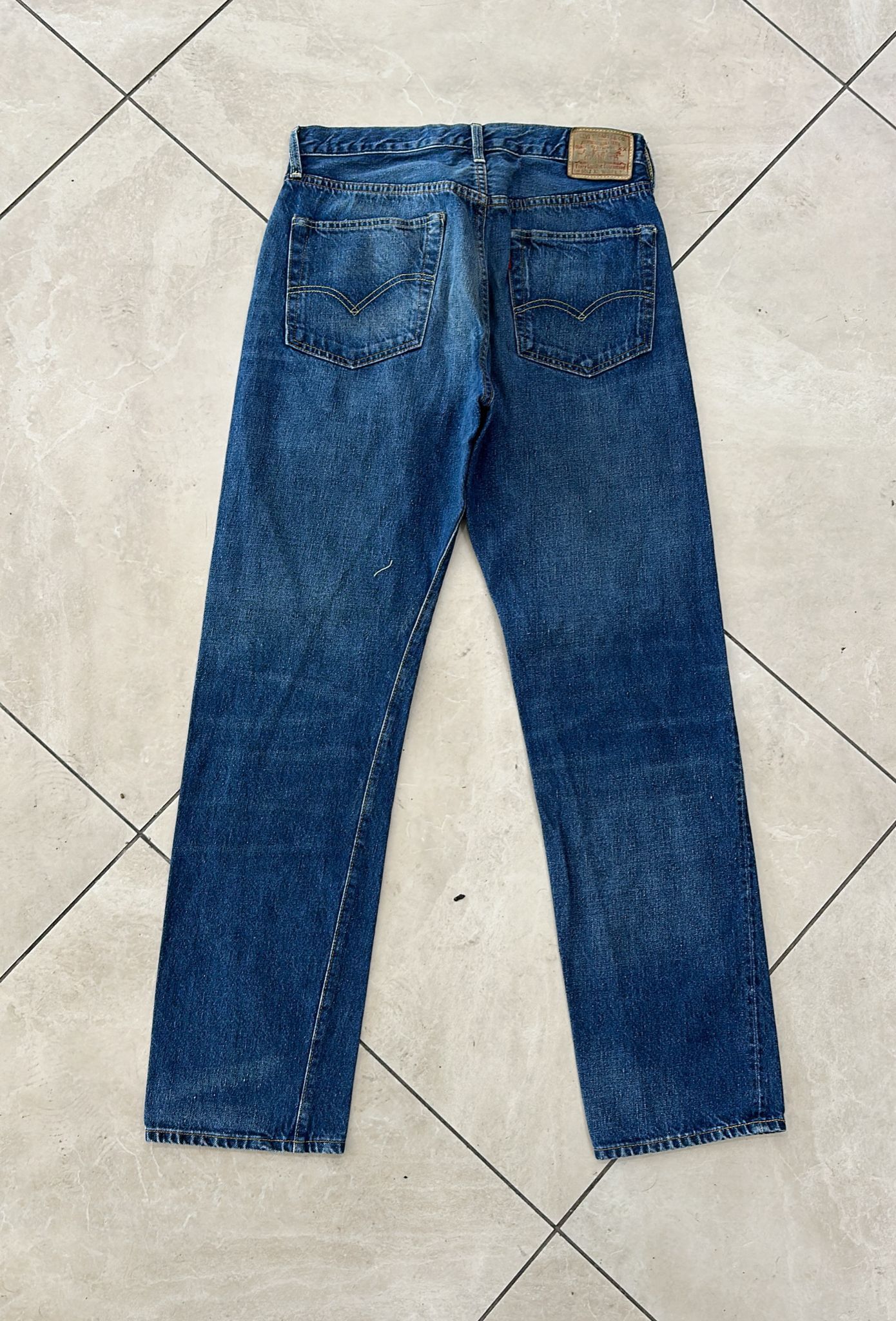 Levi's Vintage Clothing LVC Levi's Vintage Clothing 1954 501XX BigE Selvedge Jeans Size US 32 / EU 48 - 2 Thumbnail