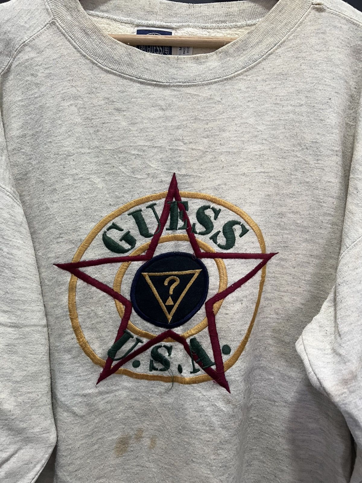 Guess × Vintage vintage guess sweatshirt Size US M / EU 48-50 / 2 - 2 Thumbnail