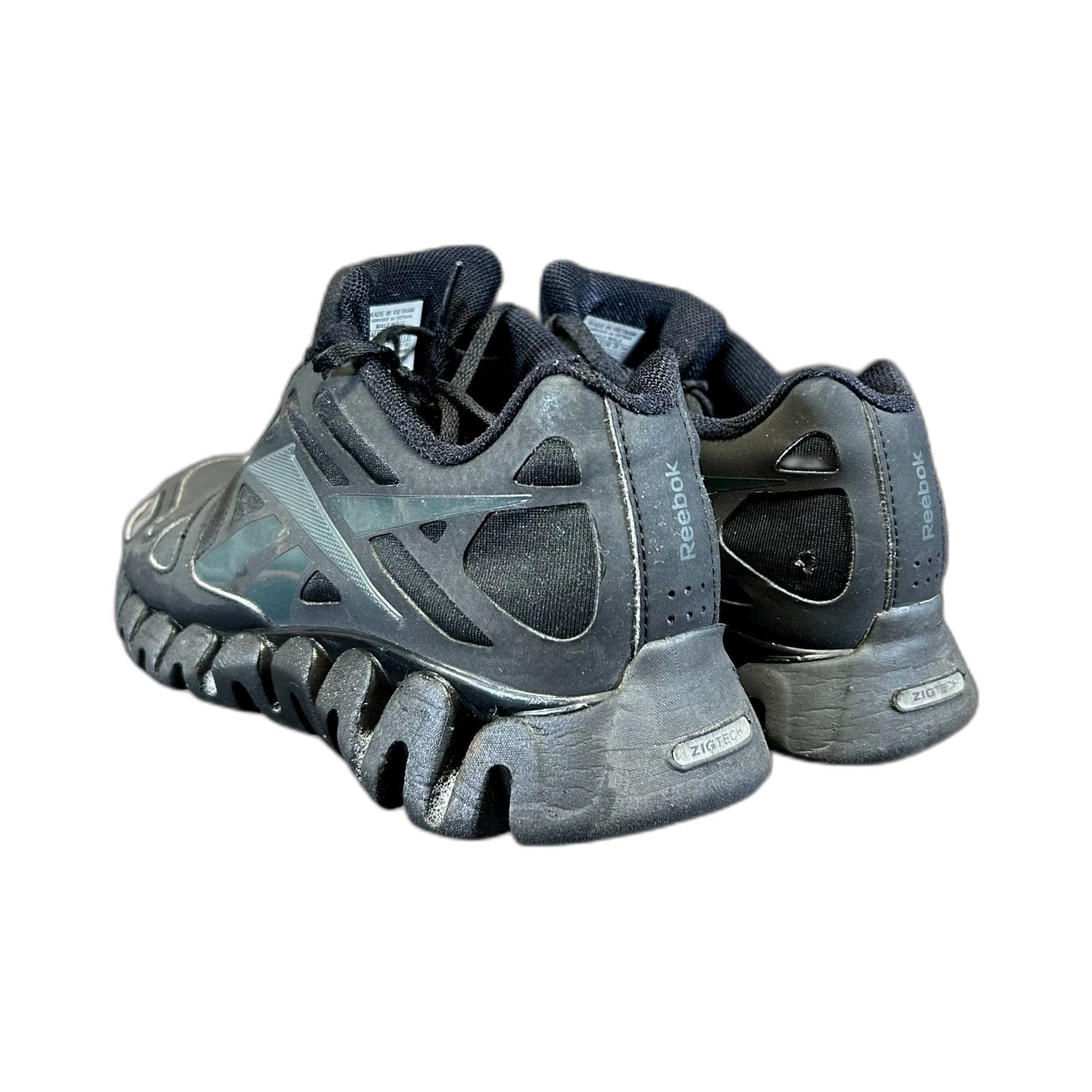 Reebok Reebok Zigtech Black Blue Lace Low Top Running Shoes Men's S Size US 9.5 / EU 42-43 - 6 Thumbnail