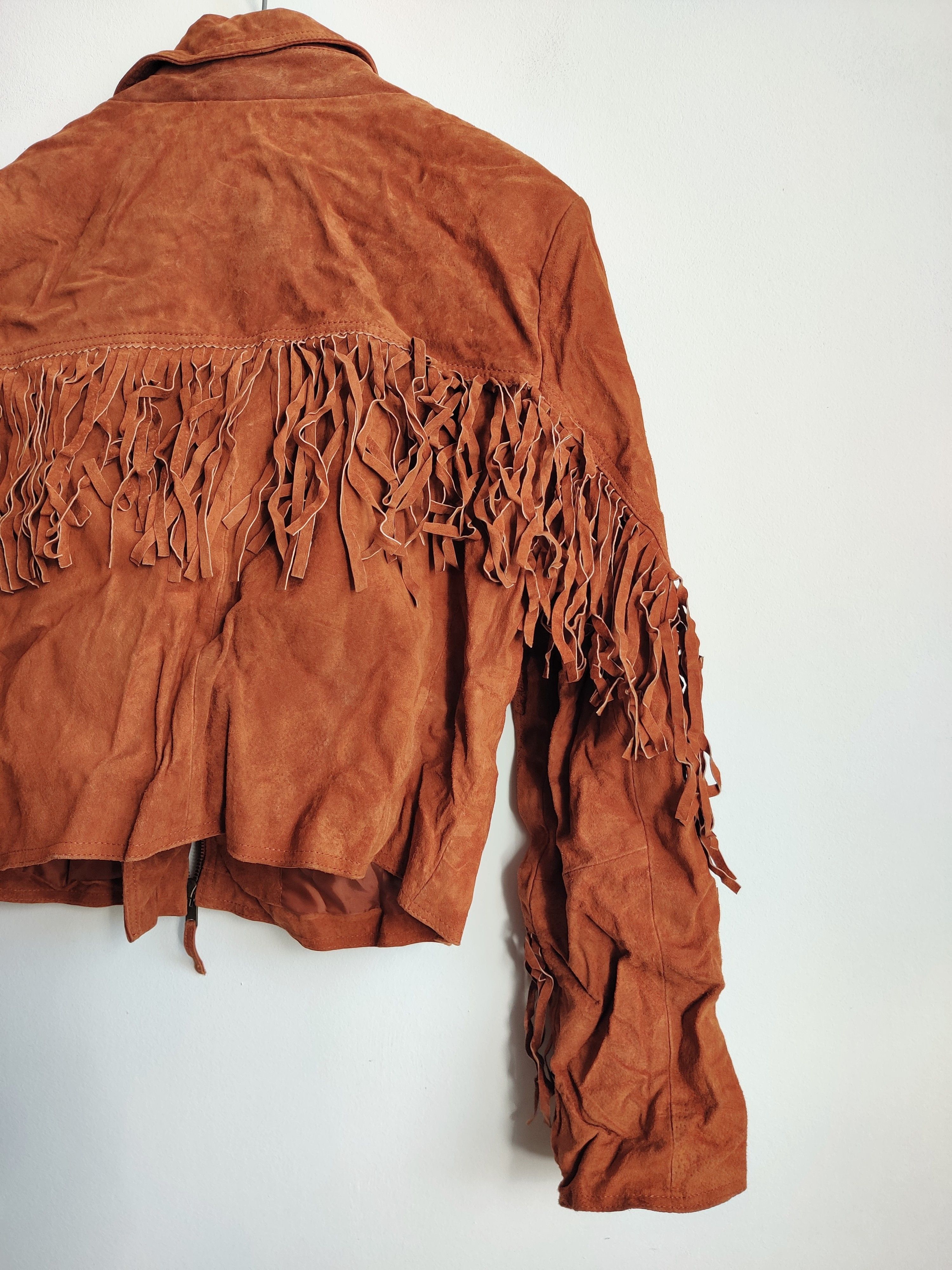 Vintage Vintage cowboy jacket leather y2k avant garde Size M / US 6-8 / IT 42-44 - 7 Thumbnail