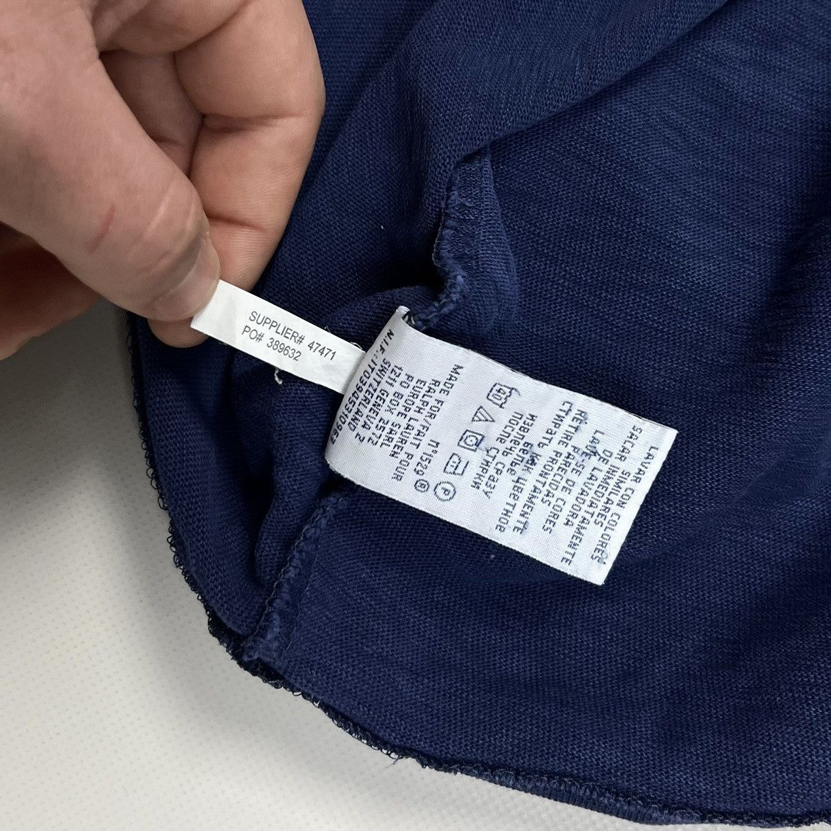 Polo Ralph Lauren Polo Ralph Lauren USA Number 5 Big Logo Rugby Size L Size US L / EU 52-54 / 3 - 14 Thumbnail