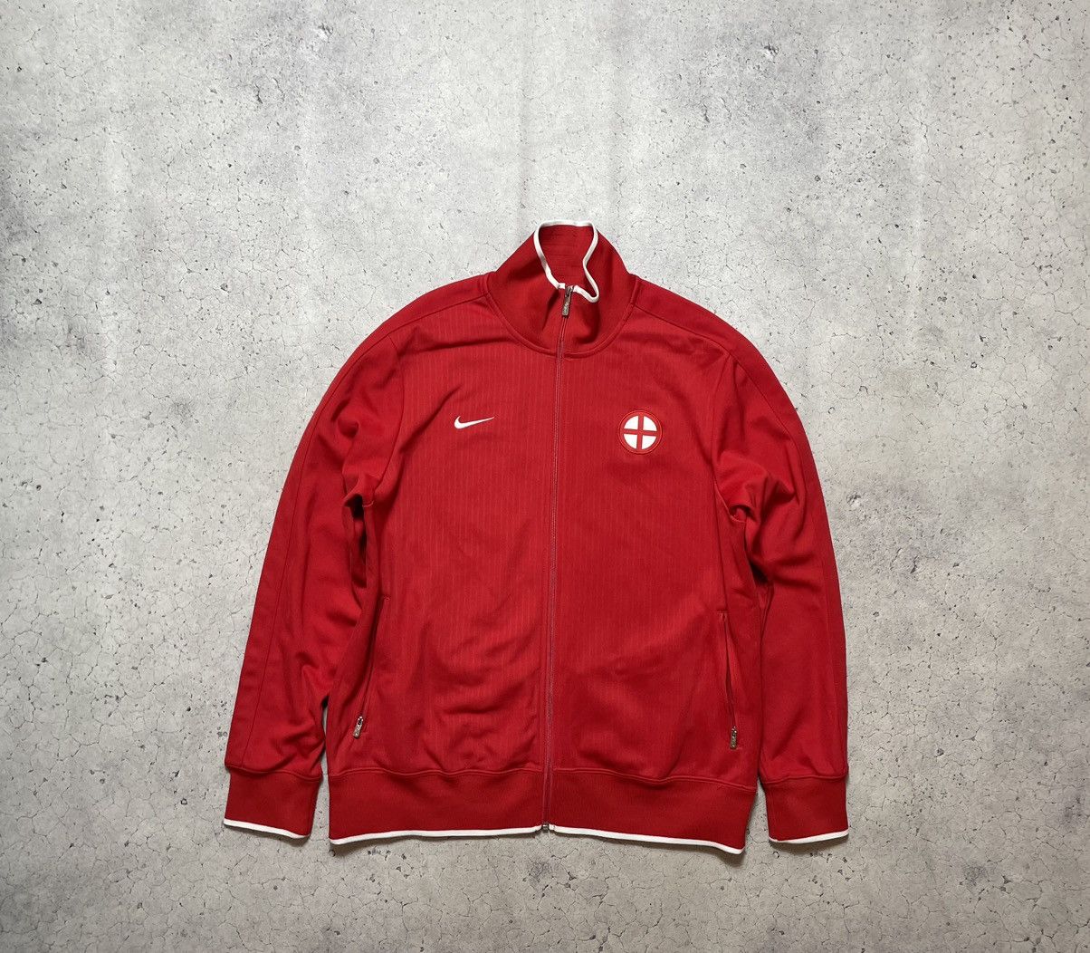 Nike Vintage Nike England Team Y2K Full Zip Football Jacket Size US XXL / EU 58 / 5 - 1 Thumbnail