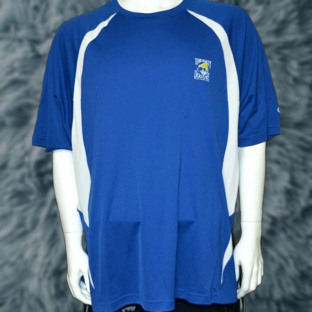 Champion VINTAGE Salty Dog Cafe Hilton Head Island South Beach SC Mens 2XL Performance Shirt Size US XXL / EU 58 / 5 - 1 Thumbnail