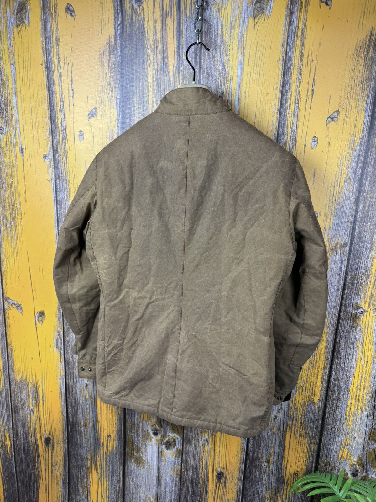 Barbour Barbour Vintage Wax Duke Jacket Bomber Moto Size L Size US L / EU 52-54 / 3 - 17 Thumbnail