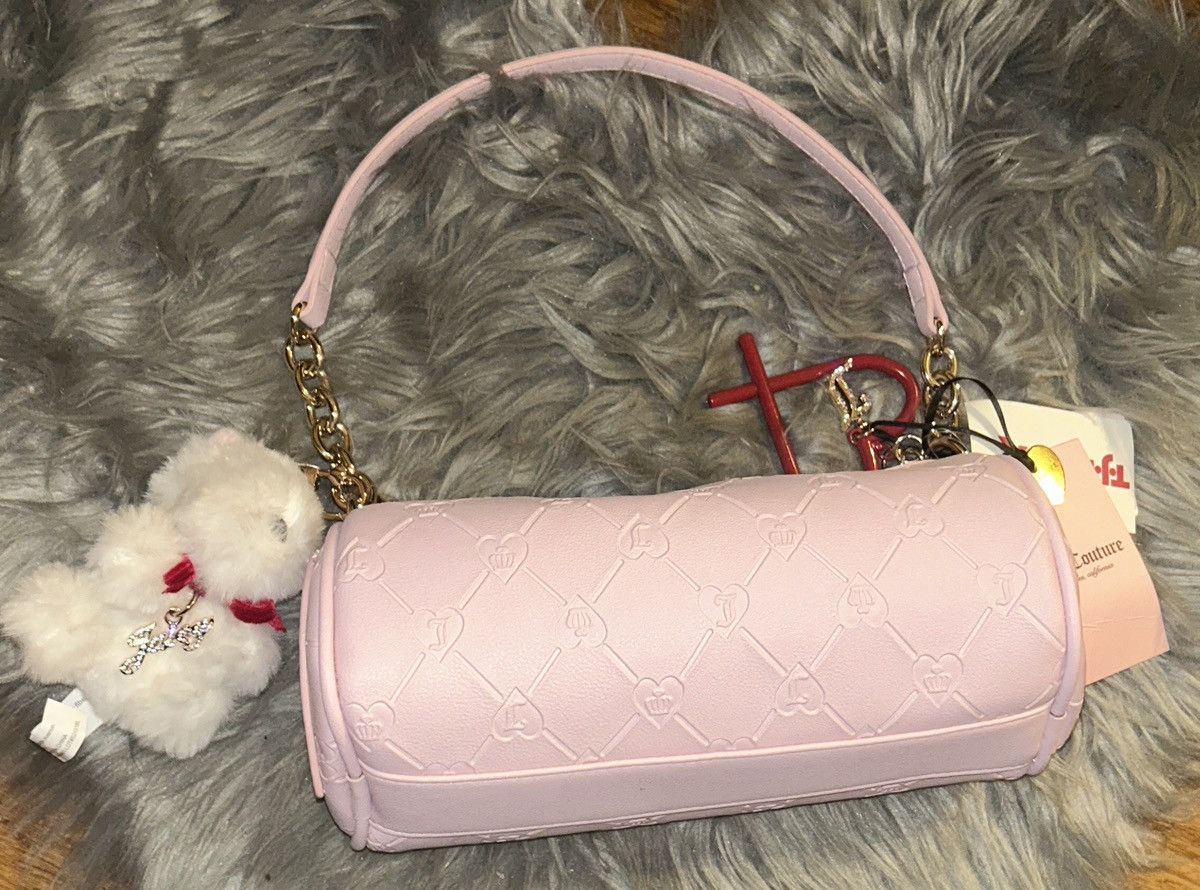 Juicy Couture Juicy Couture Holiday in Juciy Roll Bag Chiffon Pink Size ONE SIZE - 6 Thumbnail