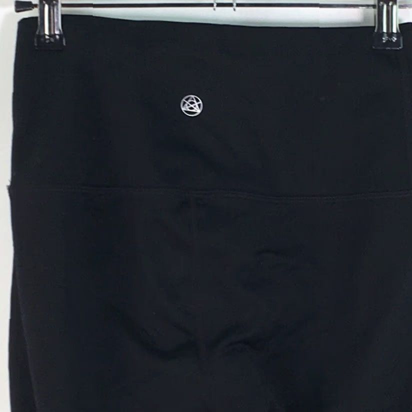 Vintage VINTAGE Tsla Womens Activewear Leggings Skinny Black Elastic Waist XS Yoga Workout Sleepwear Women Size 26" / US 2 / IT 38 - 3 Thumbnail