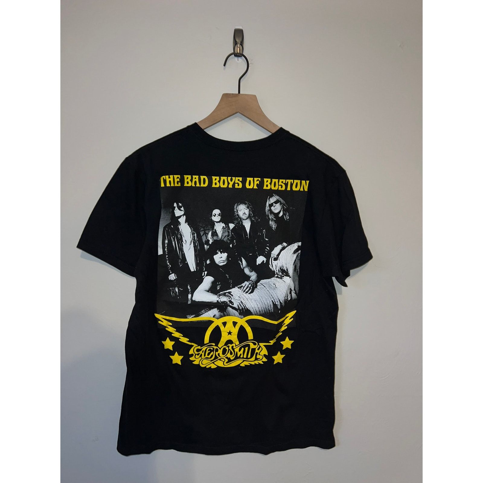 Aerosmith Aerosmith The Bad Boys Of Boston Shirt Black Band Tee M Top Size M / US 6-8 / IT 42-44 - 5 Thumbnail