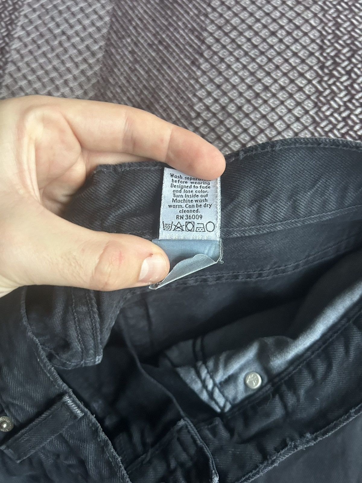 Calvin Klein Vintage Calvin Klein Denim Jeans Washed USA Thrashed Size 33 Size US 33 - 11 Thumbnail