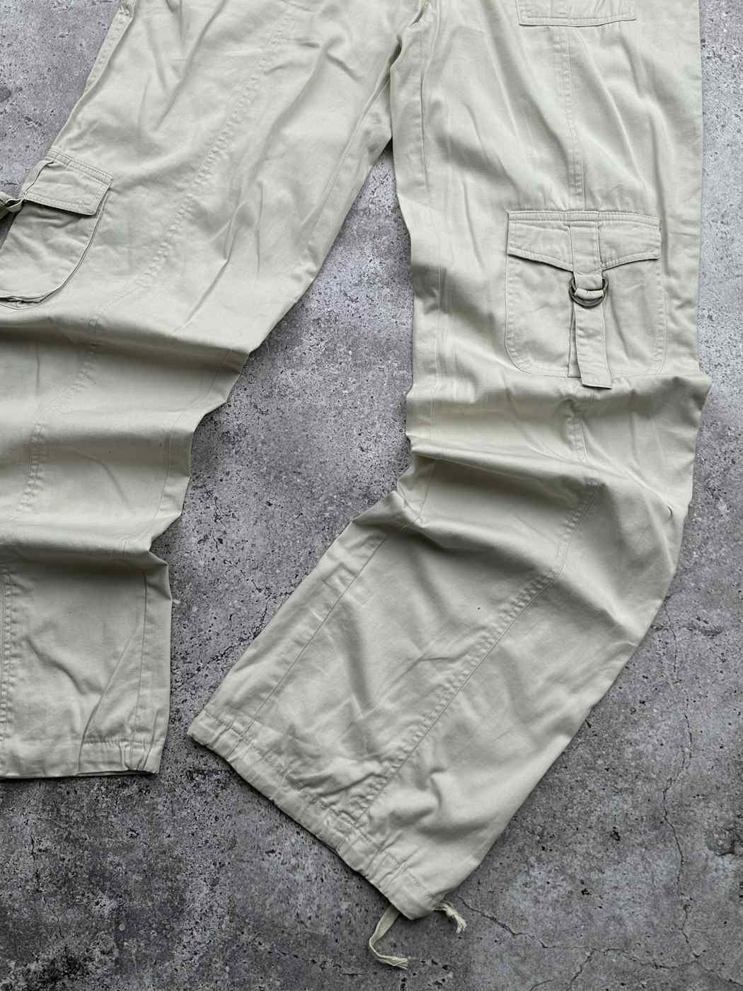Japanese Brand Vintage Bondage Cargo Pants C464(V391) Size 28" / US 6 / IT 42 - 4 Thumbnail
