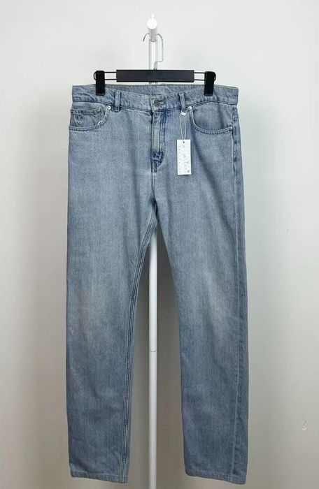 Louis Vuitton Light Blue Washed Denim Jeans