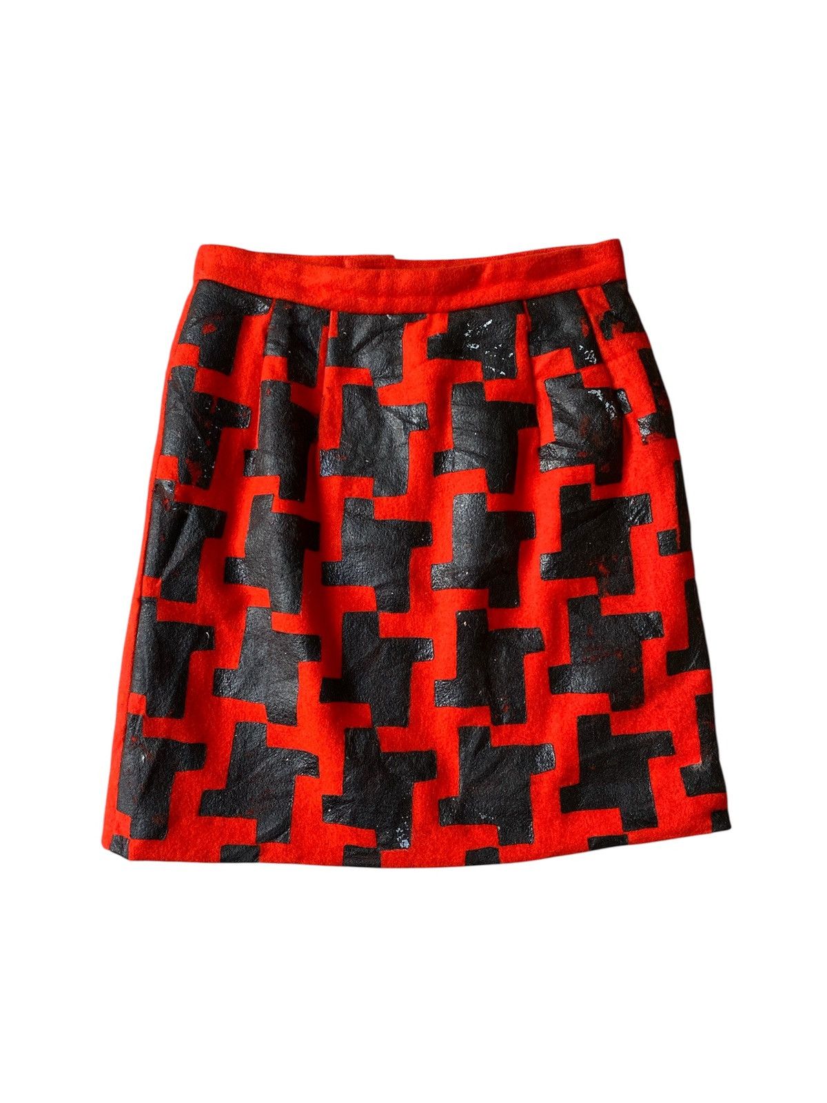 Comme des Garcons AD1991 Comme Des Garcons Wool Skirt Size 23" - 1 Thumbnail