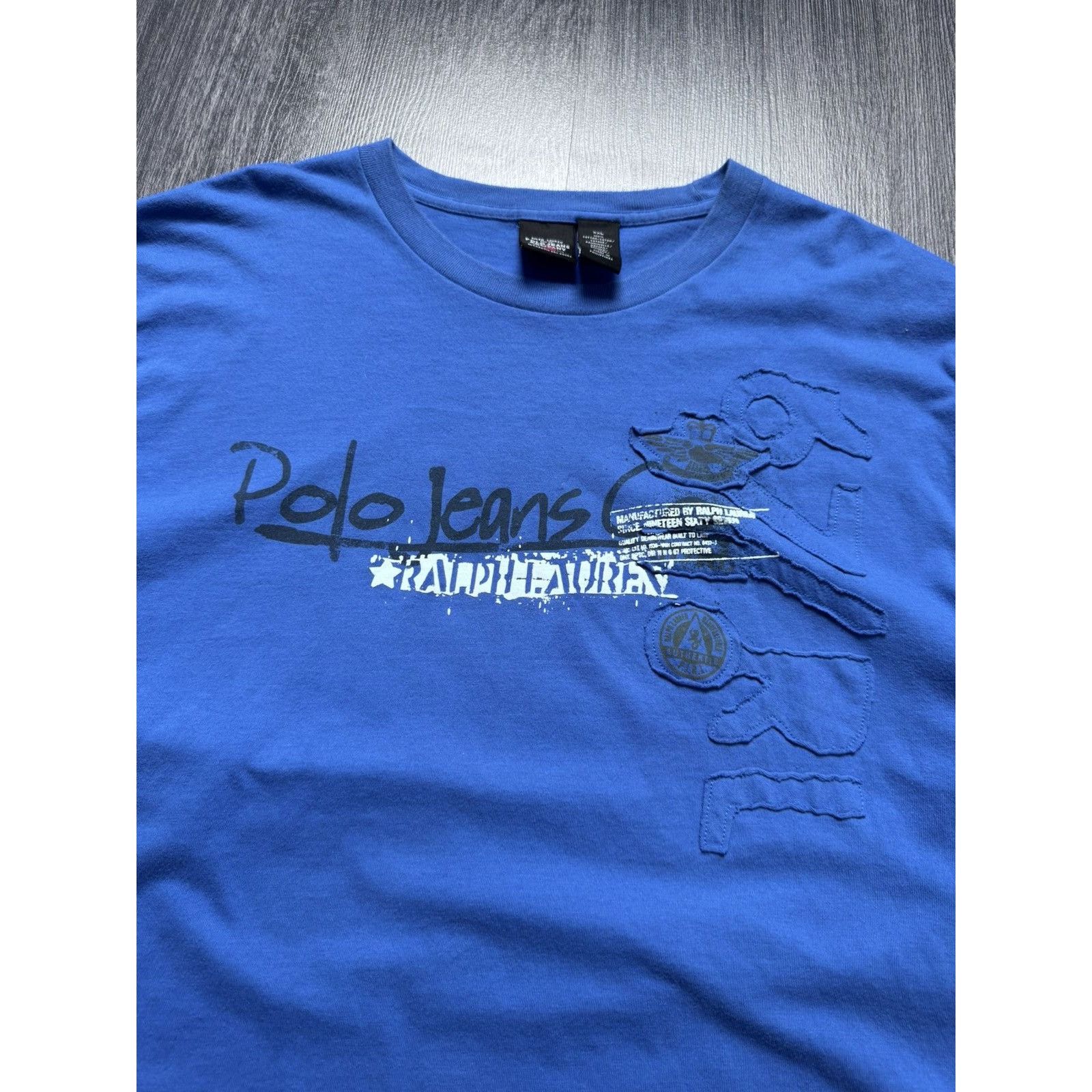 RRL Ralph Lauren × Ralph Lauren × Vintage Y2K Vintage Ralph Lauren Polo Jeans Company Long Sleeve Size US XL / EU 56 / 4 - 5 Thumbnail