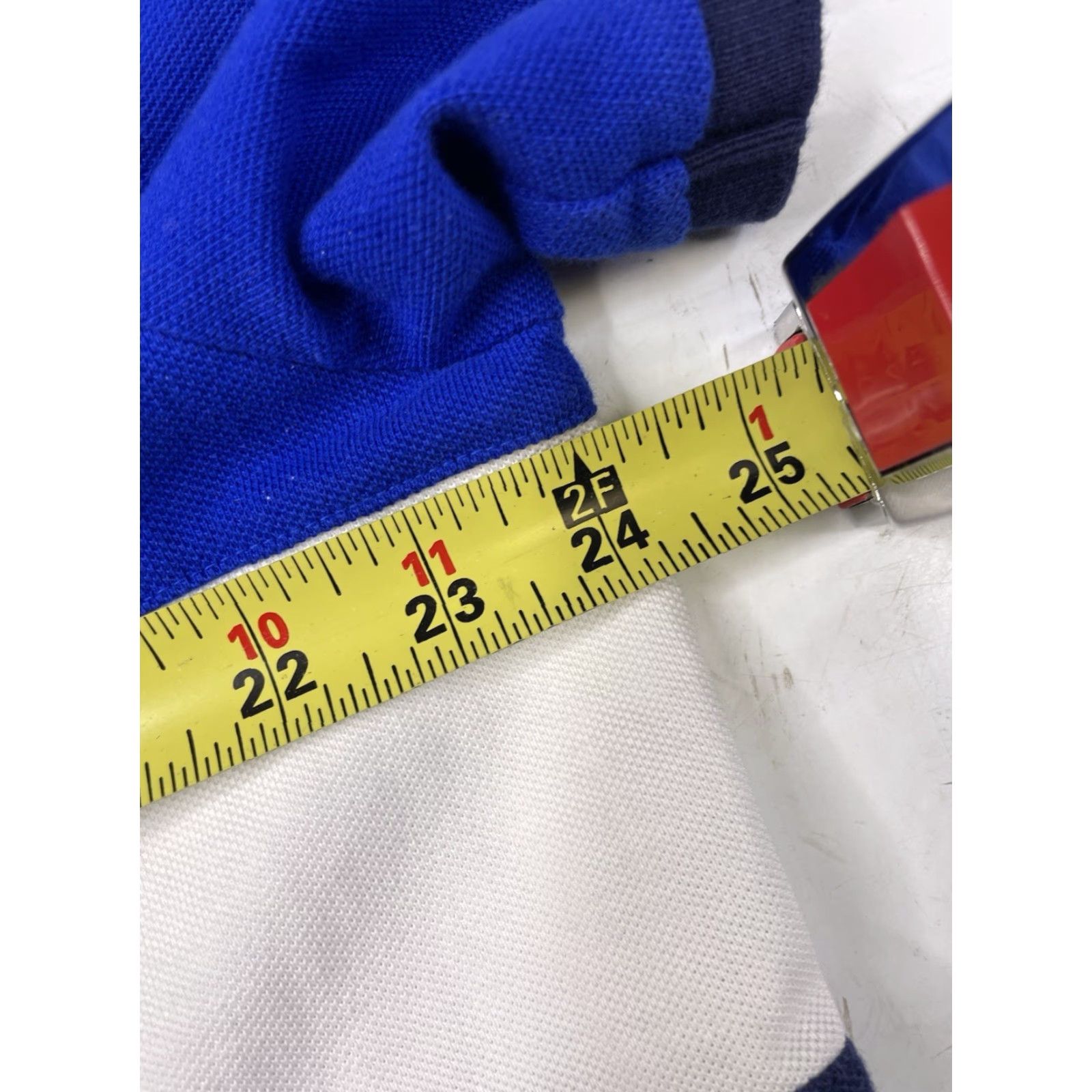 Polo Ralph Lauren Polo Ralph Lauren Polo Rugby Shirt Big Pony Classic Mens XL Knit Button-Down Collar Blue Size US XL / EU 56 / 4 - 5 Thumbnail