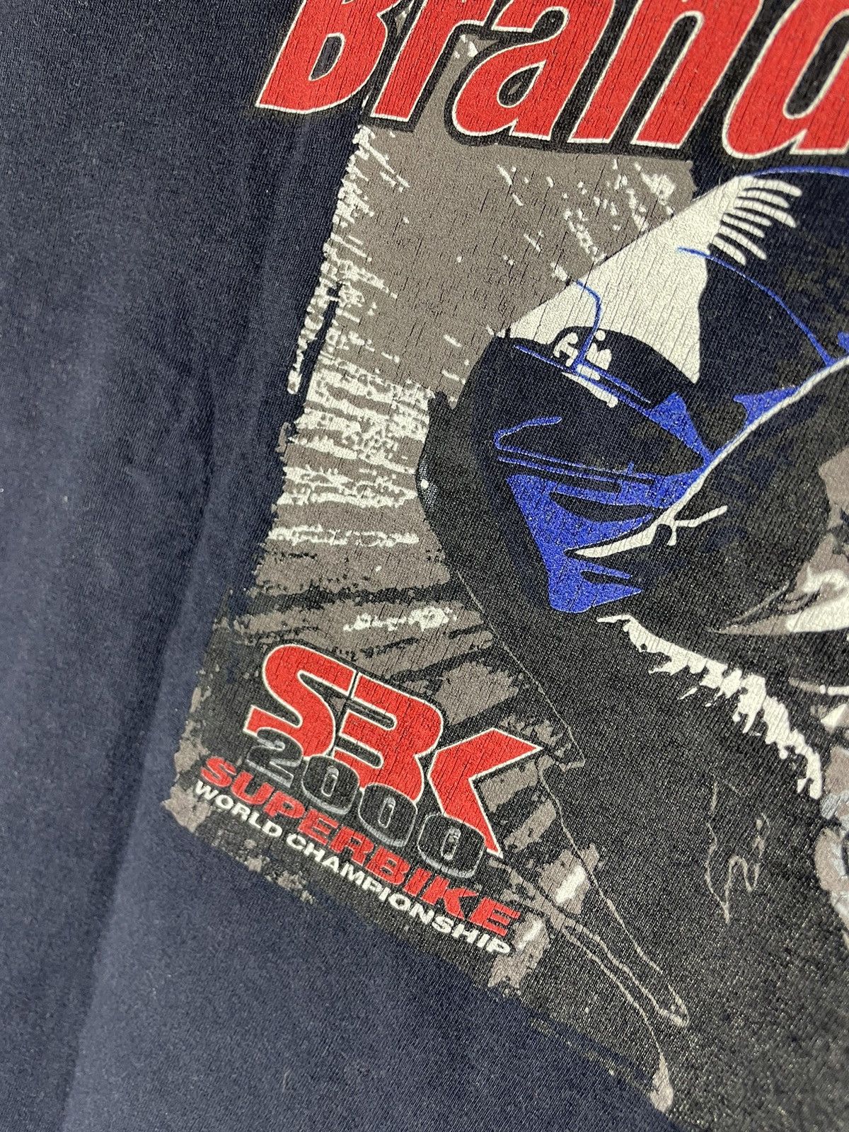 Vintage Superbike brand hatch racing vintage T shirt 90s Size US M / EU 48-50 / 2 - 8 Thumbnail