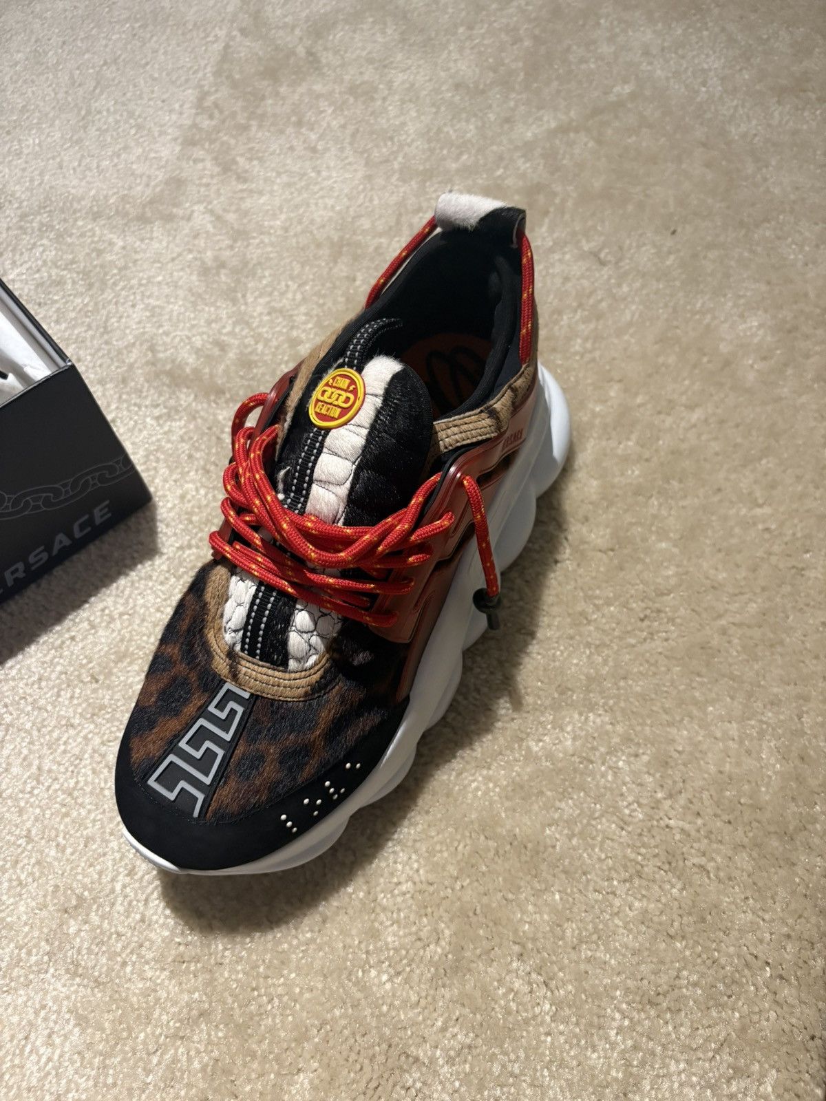 Versace Versace multi color safari sneakers Size US 11.5 / EU 44-45 - 8 Thumbnail