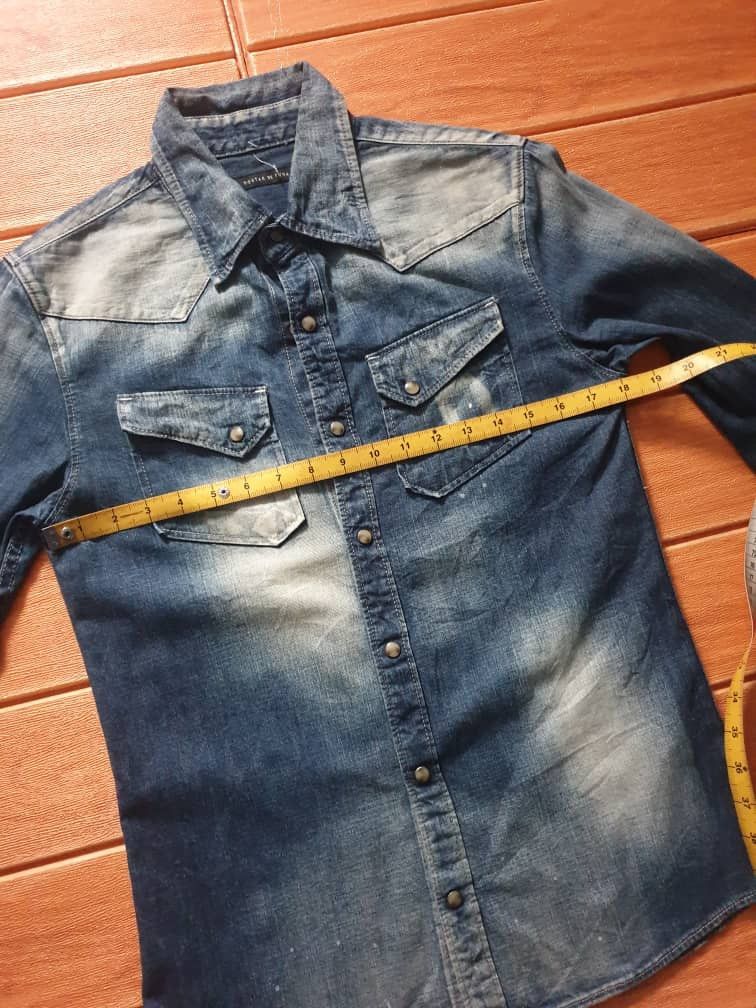 GOSTAR DE FUGA 💥Gostar de Fuga distressed Japanese style Western Shirt Size US S / EU 44-46 / 1 - 7 Thumbnail