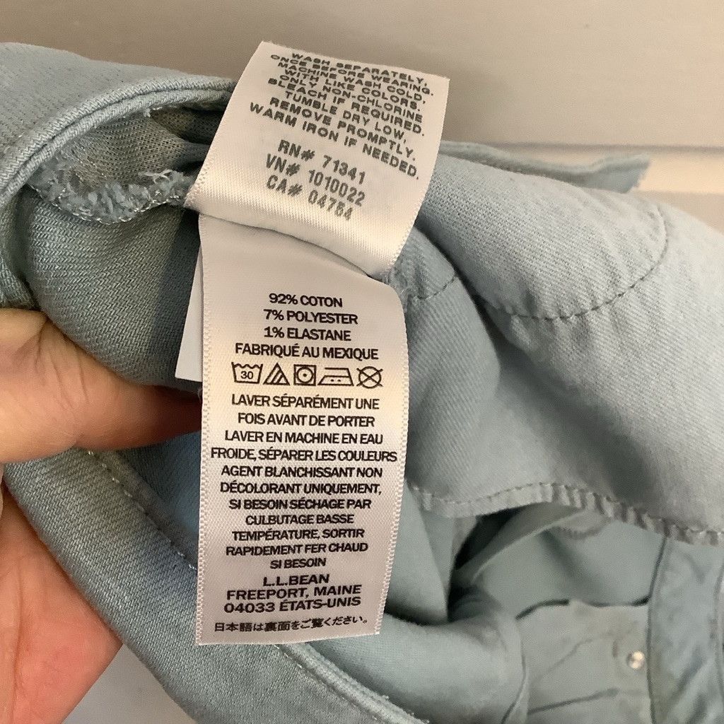 L.L. Bean Women's L.L.Bean Pants Size 16 Lt Blue Size 38" / US 16 / IT 52 - 11 Thumbnail