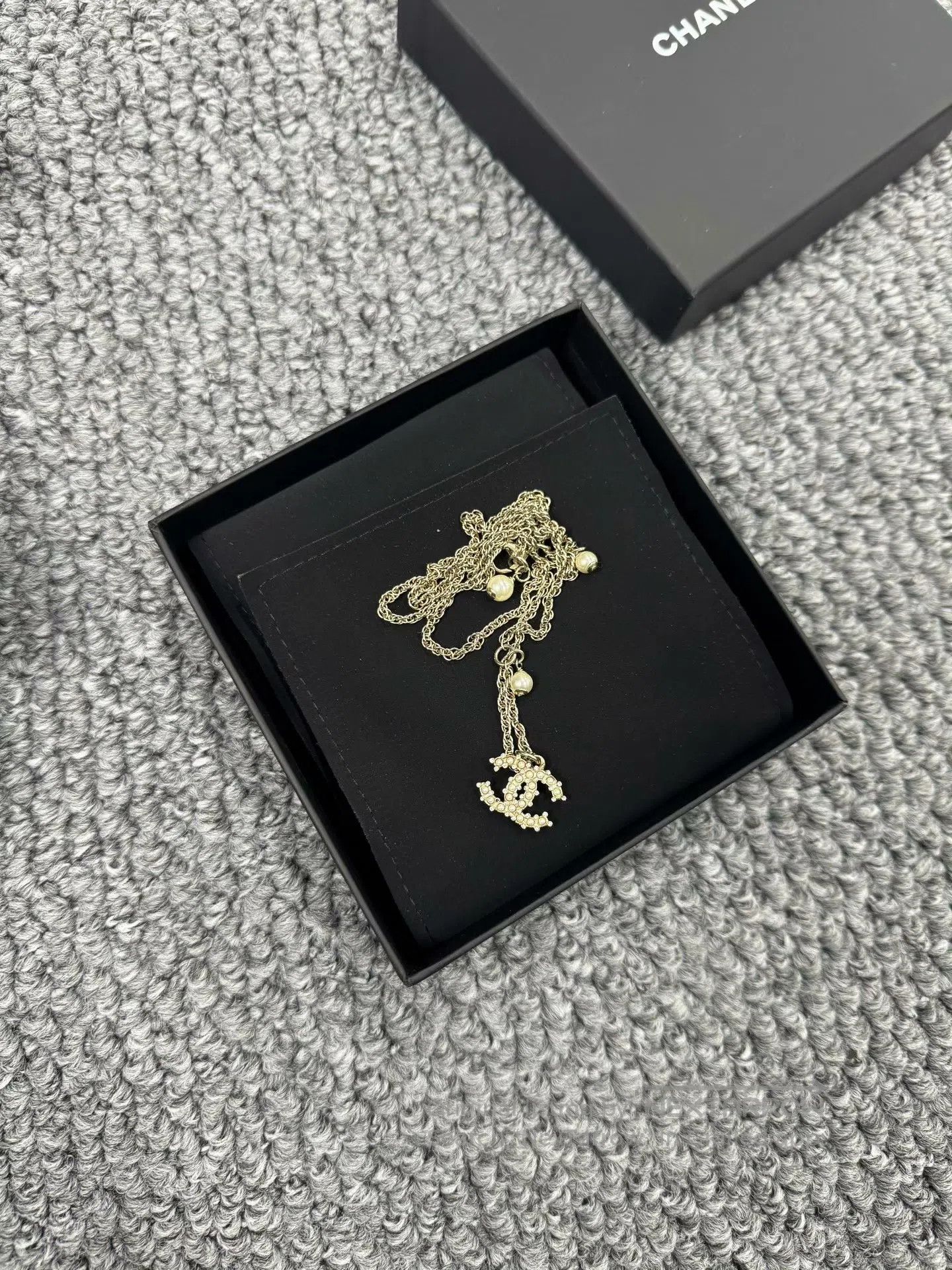Chanel Chanel Golden Pearl Double C Necklace| Size ONE SIZE - 2 Thumbnail