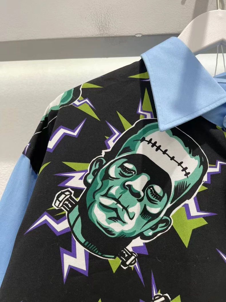 Prada Prada Science freak long-sleeved shirt 2501-Nextarrow Size US L / EU 52-54 / 3 - 5 Thumbnail