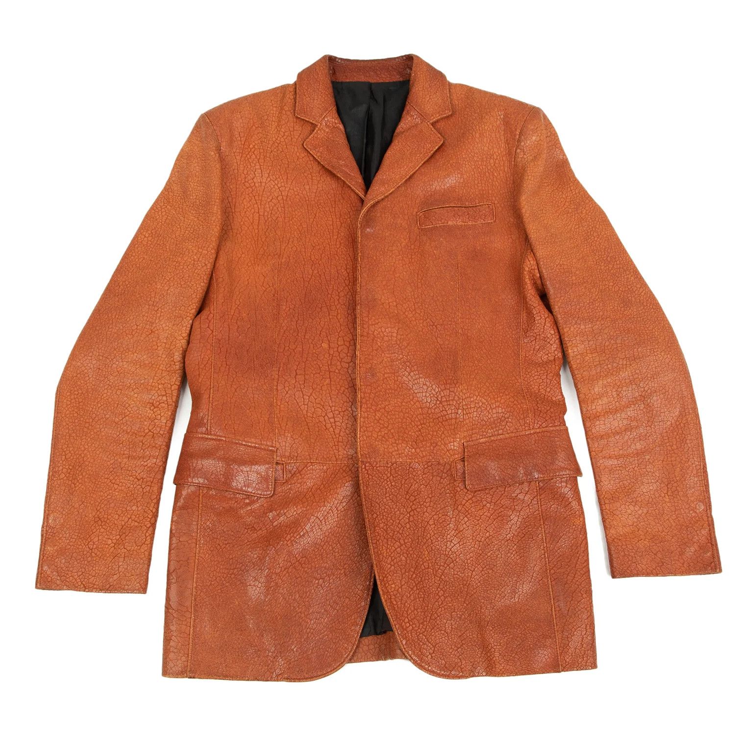 Jean Paul Gaultier Leather Jacket in Brown, Size 48 Size US M / EU 48-50 / 2 - 1 Thumbnail