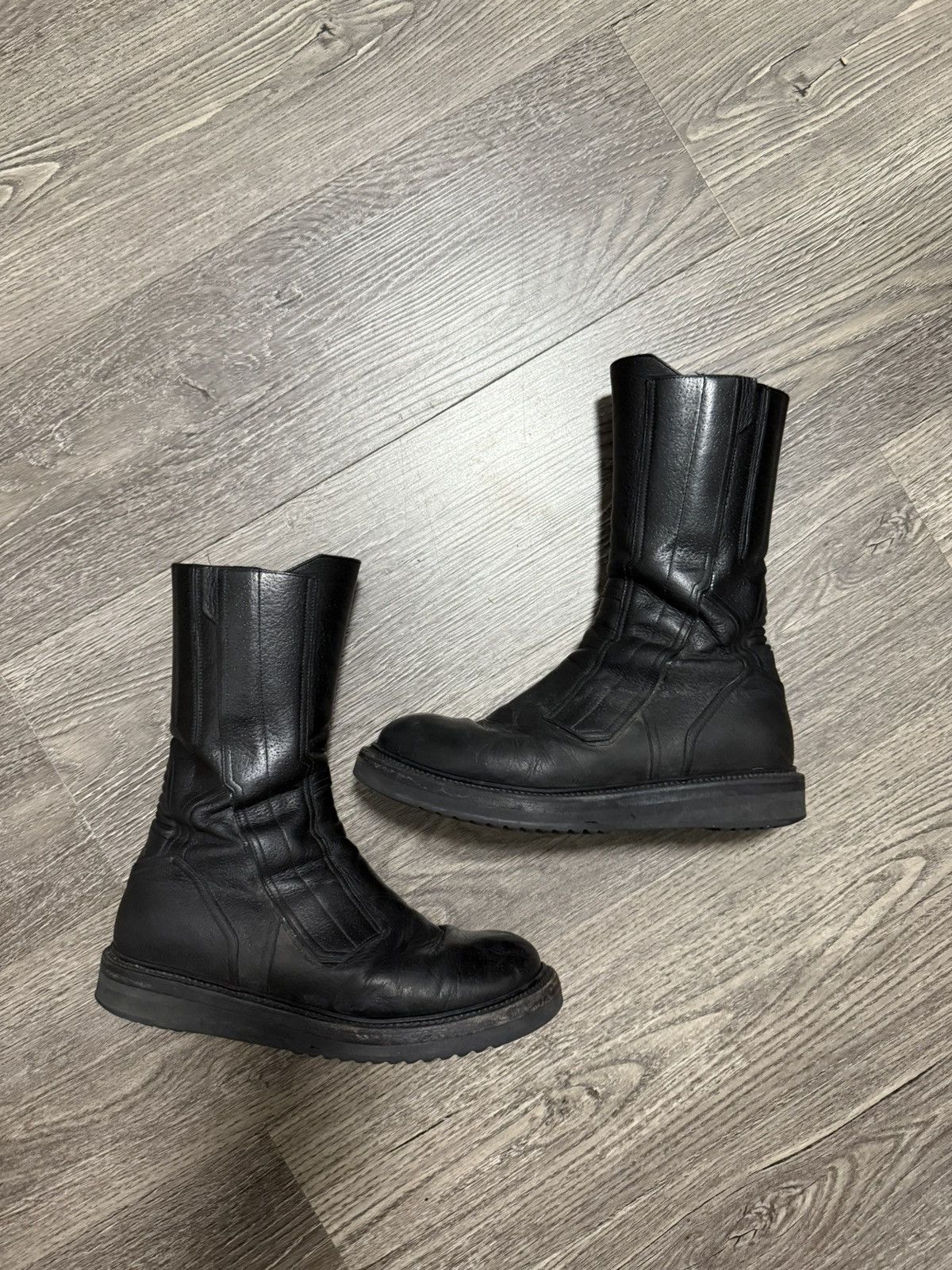 Rick Owens Rick Owens SS15 Moto Creeper Boots Size US 8 / EU 41 - 3 Thumbnail
