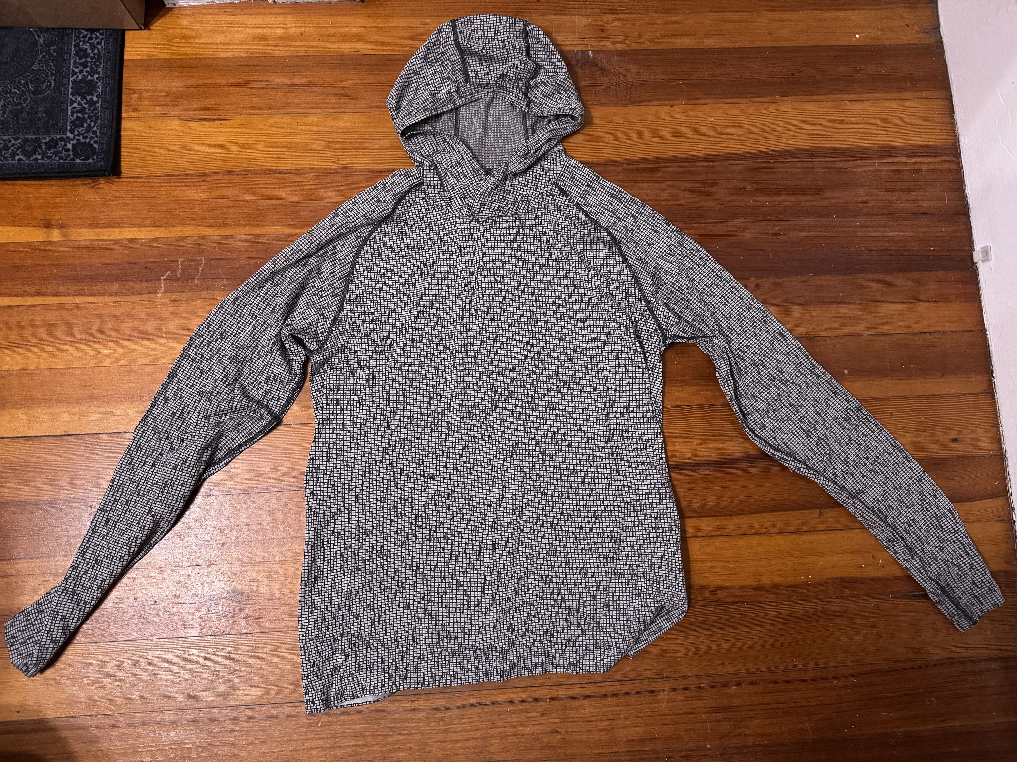 Lululemon Lululemon Metal Vent Tech Hoodie Space Code Graphite Vapor Size US M / EU 48-50 / 2 - 2 Thumbnail