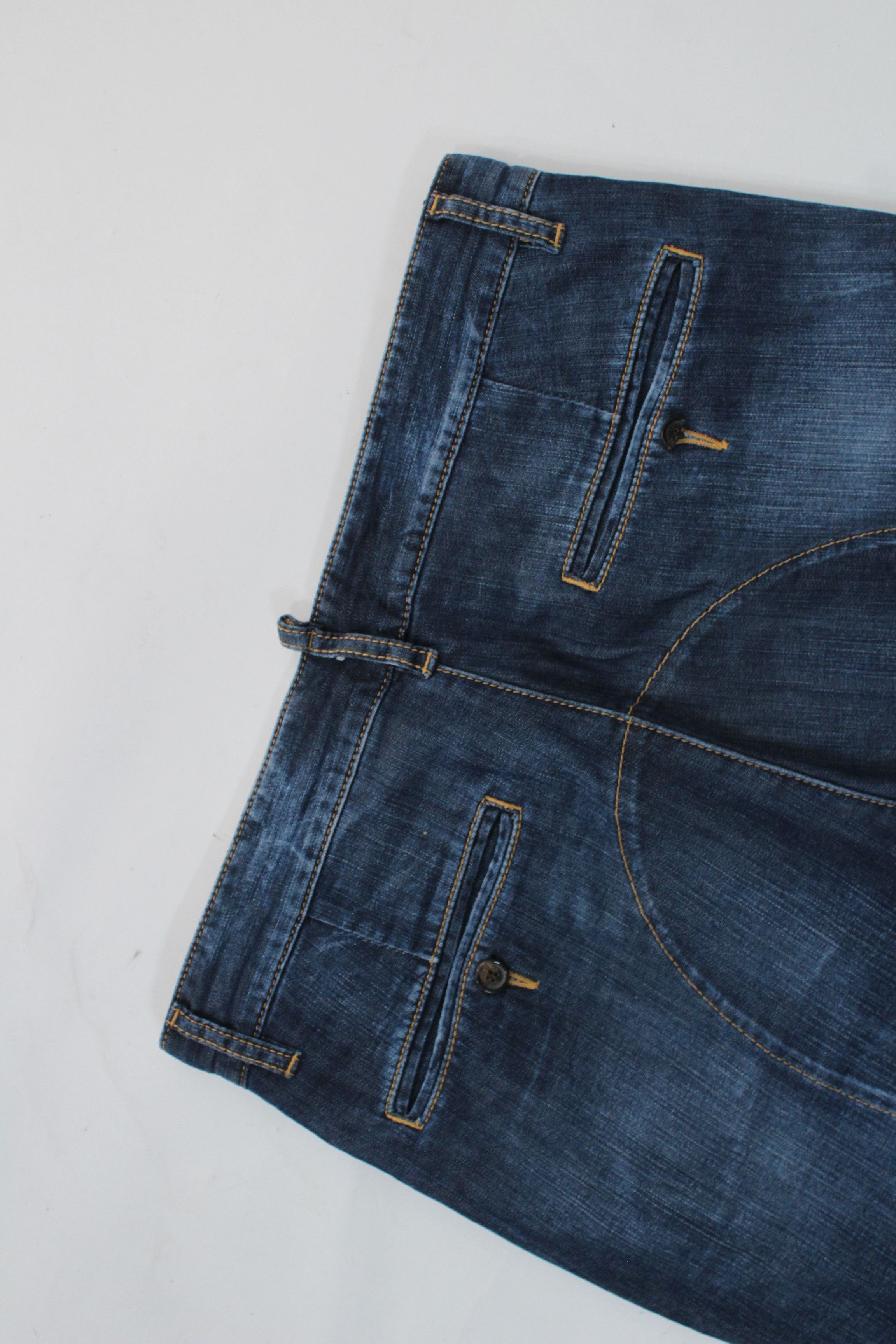 Dsquared2 Dsquared2 Blue Utility Cargo Denim Jeans IT 46 / US 30 / S Size US 30 / EU 46 - 7 Thumbnail