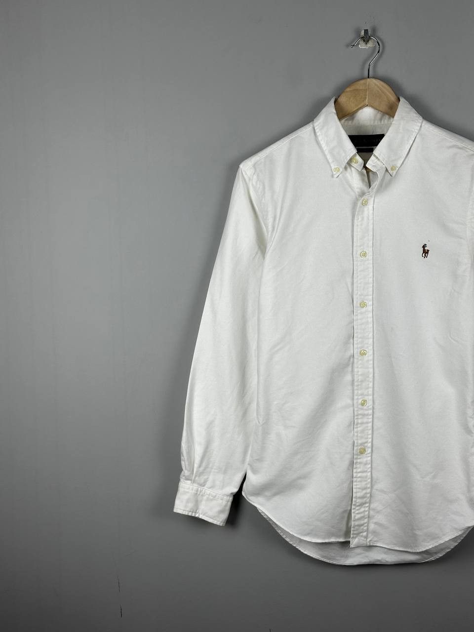 Polo Ralph Lauren Polo Ralph Lauren Luxury White Oxford Shirt Size US S / EU 44-46 / 1 - 2 Thumbnail