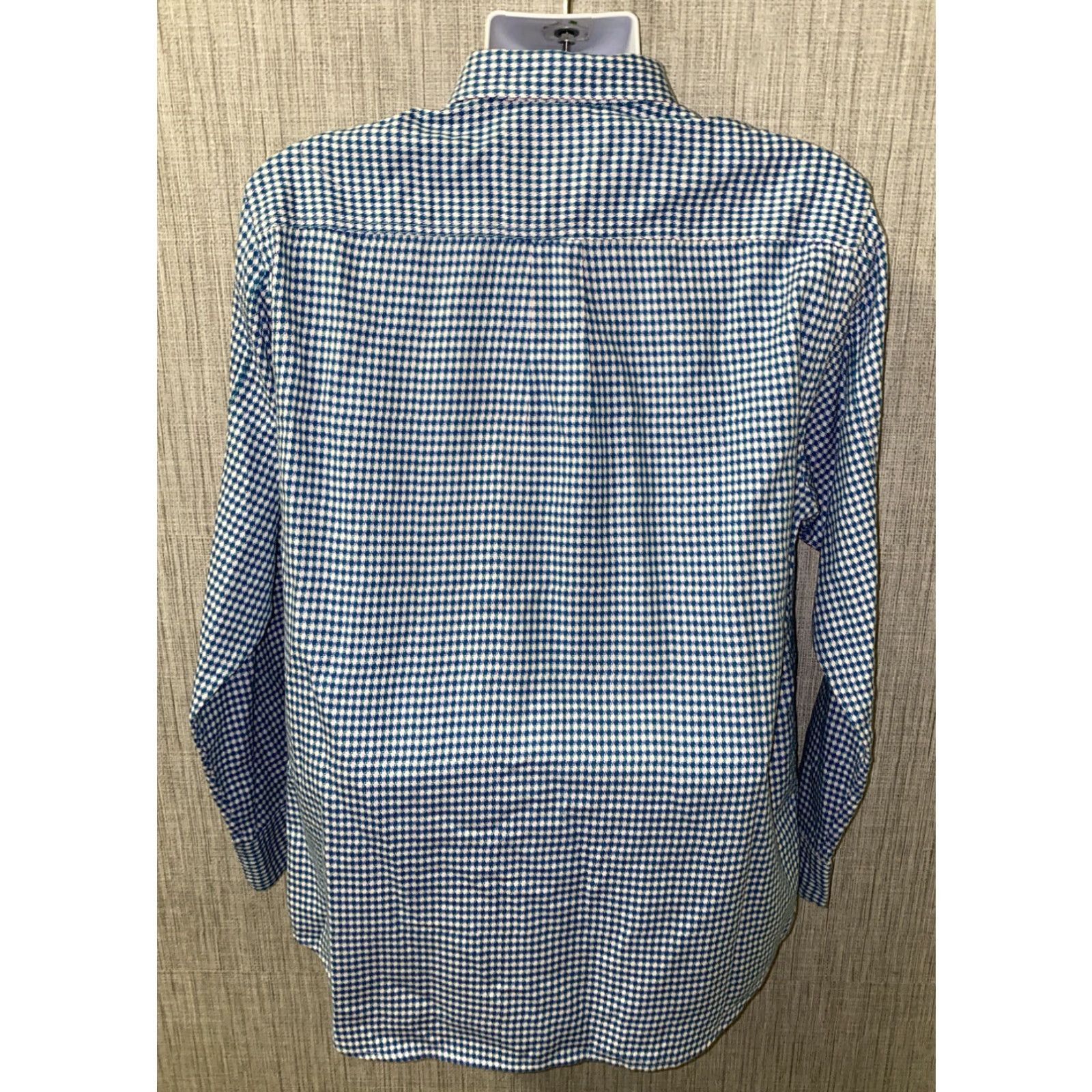 Tommy Bahama Tommy Bahama Shirt Mens Button-Up Long Sleeve Blue/White Size M Multicolor Cotton Casual Geometric Pattern Size US M / EU 48-50 / 2 - 6 Thumbnail