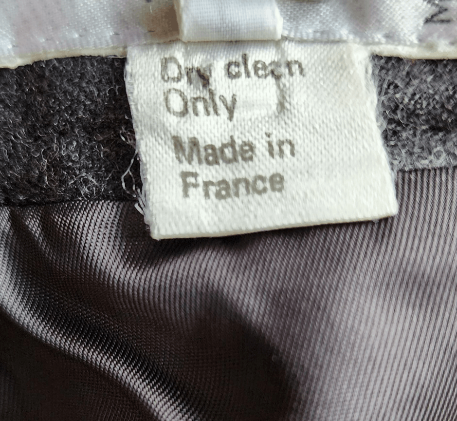 Celine Celine Vintage Wool Skirt - Size 14 US/FR46 Gray Zip Closur Size 36" / US 14 / IT 50 - 3 Thumbnail