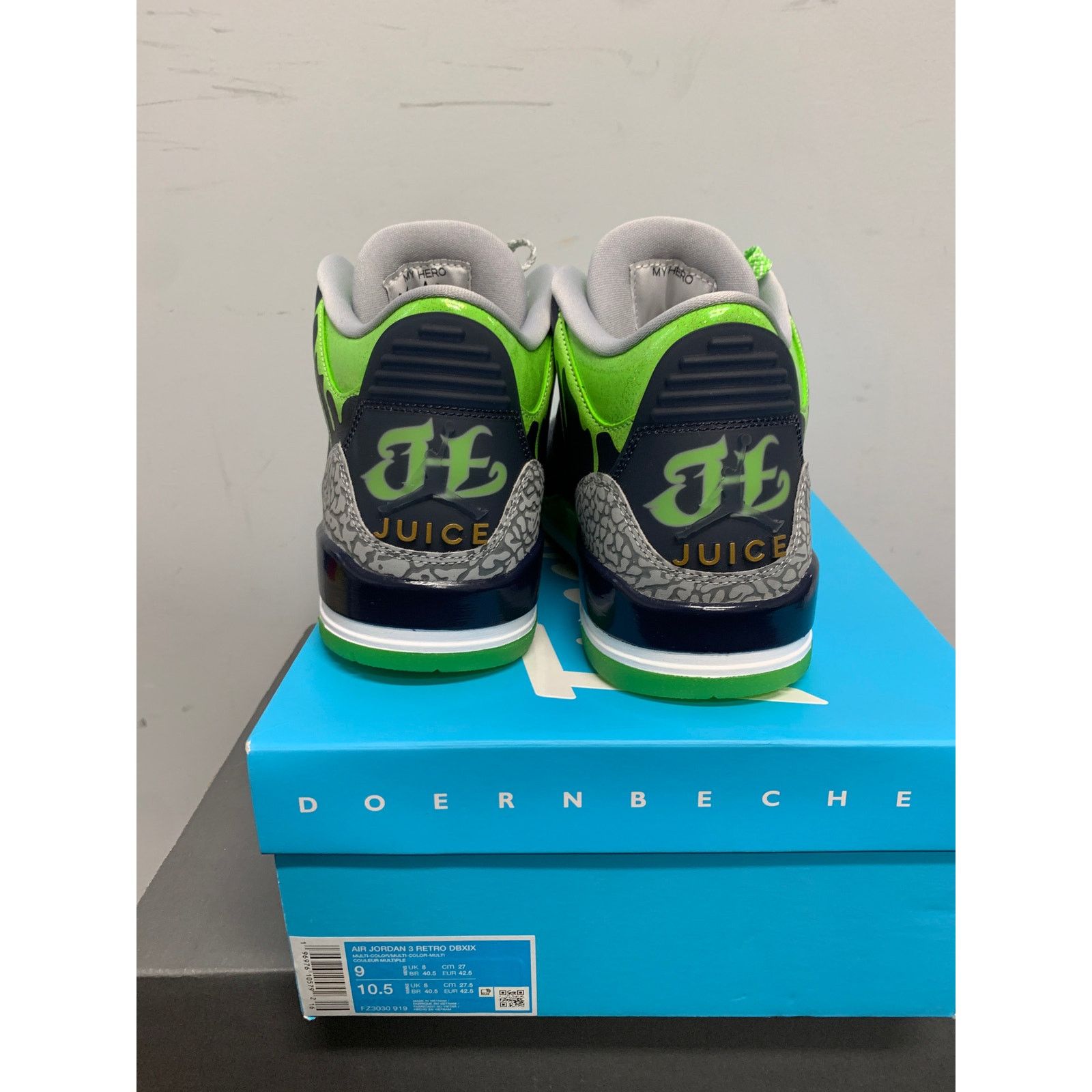 Nike Nike Air Jordan 3 Retro Doernbecher Hugo Size 9 NEW Size US 9 / EU 42 - 3 Thumbnail