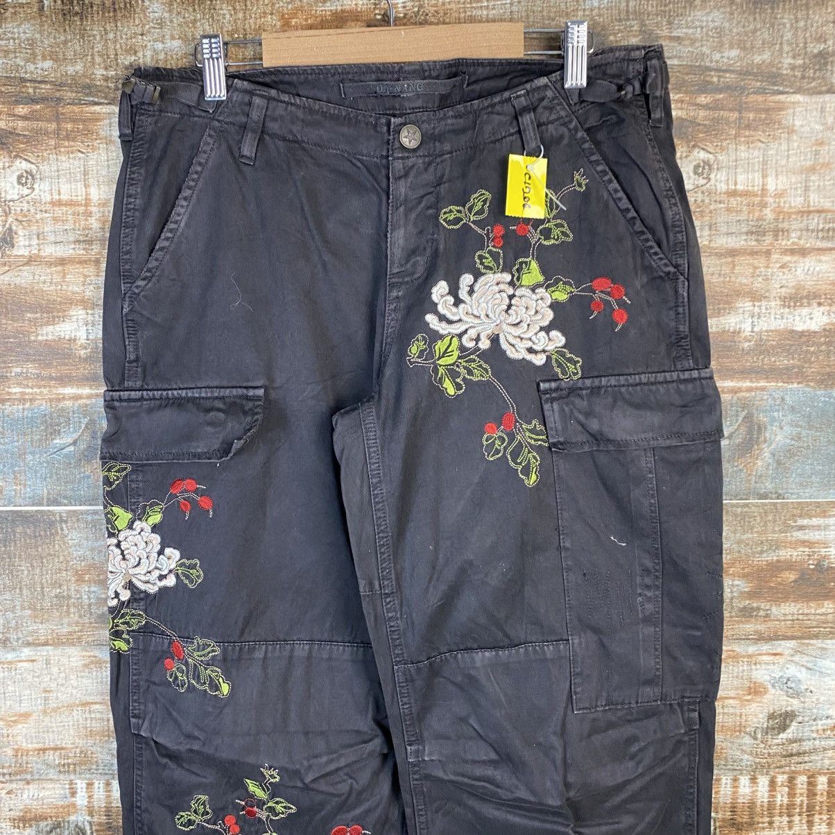 Japanese Brand DL Da Nang Dark Blue Cargo Multipocket Pants #C1206 Size US 30 / EU 46 - 4 Thumbnail