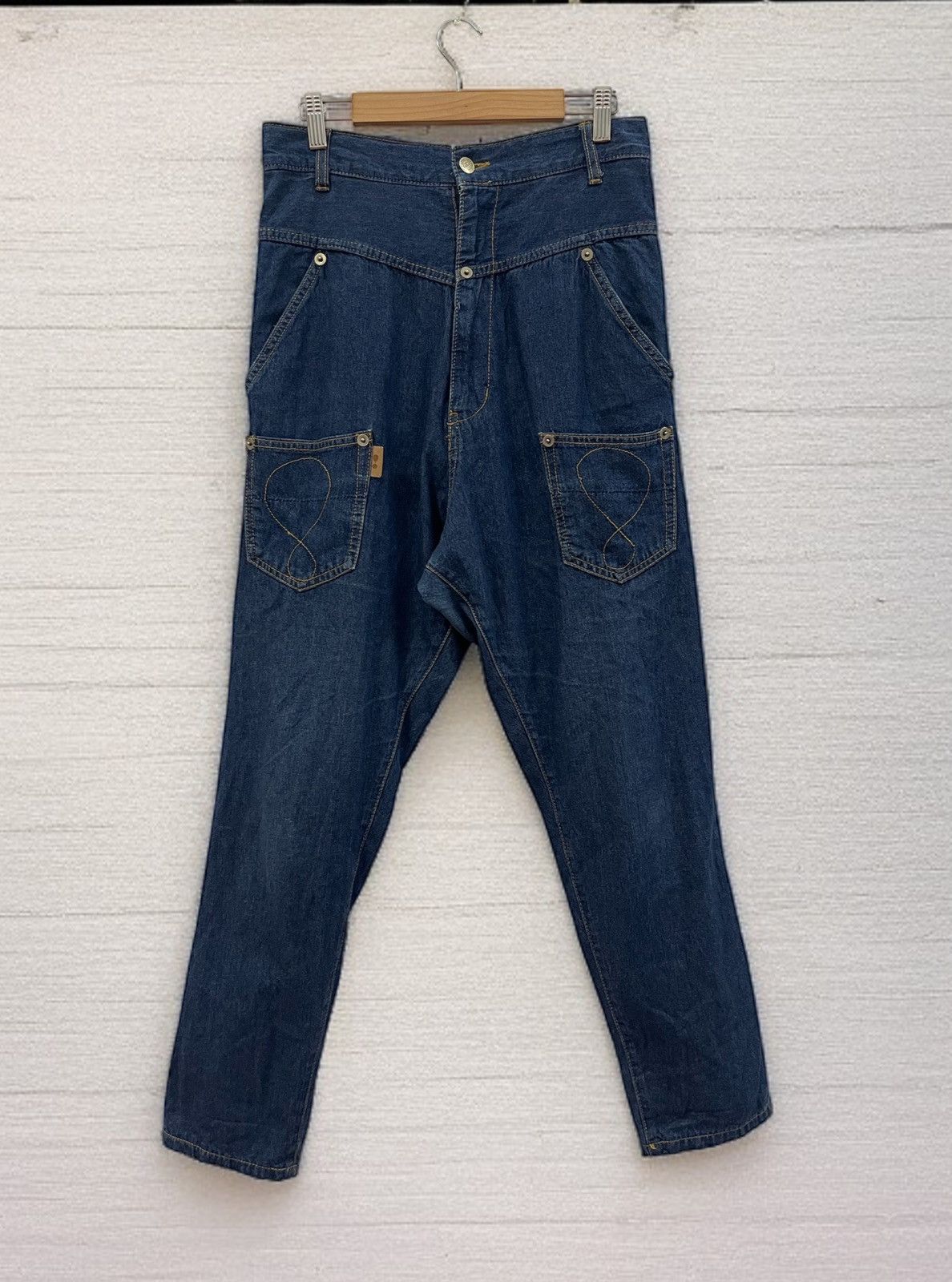 Issey Miyake × mercibeaucoup Mercibeaucoup by Issey Miyake Jeans Size US 30 / EU 46 - 1 Thumbnail
