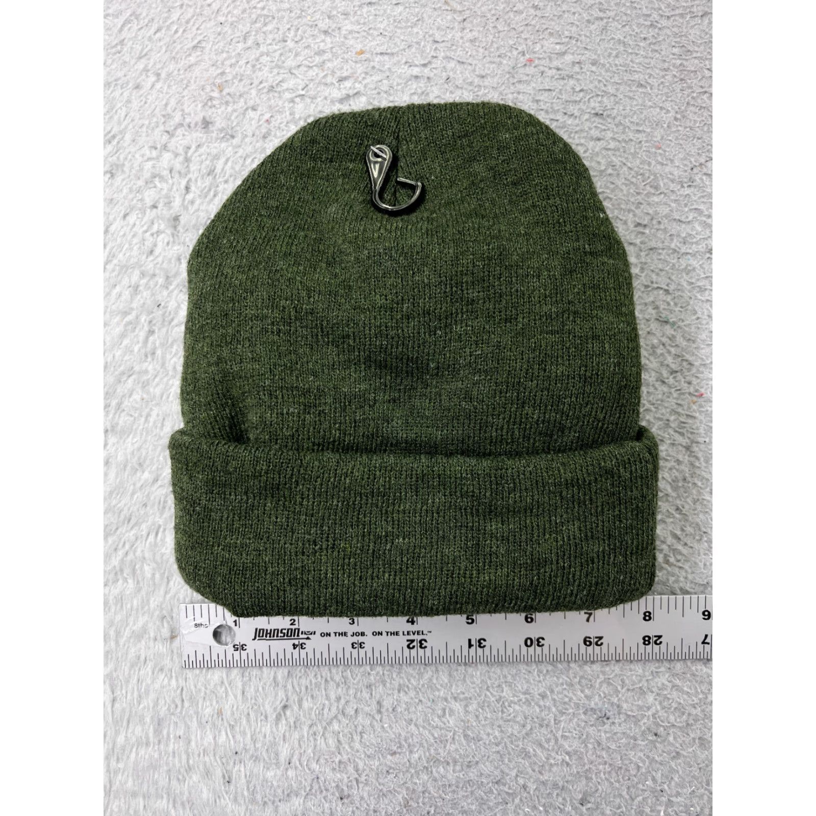Vintage Wild Wear Beanie Adult One Size Green Knit 100% Acrylic Outdoors Camp Hike Size ONE SIZE - 2 Thumbnail