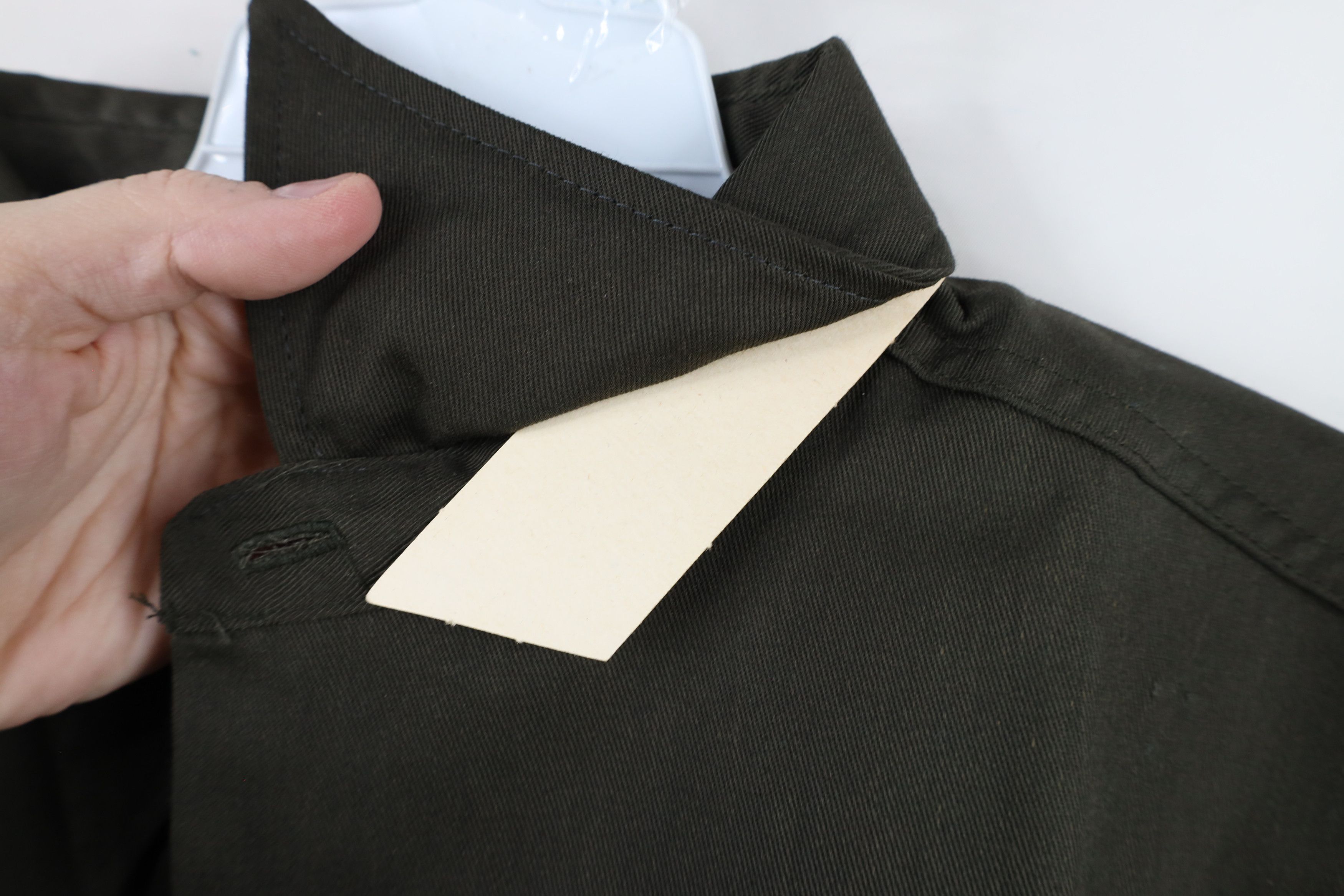 Vintage Deadstock Vintage 60s Collared Workwear Button Shirt USA Size US XL / EU 56 / 4 - 10 Thumbnail