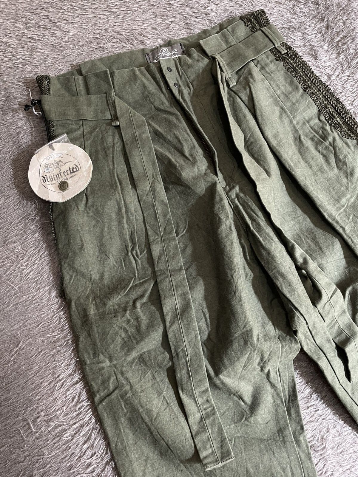Tornado Mart Rna.Inc Bondage pants Size US 31 - 3 Thumbnail