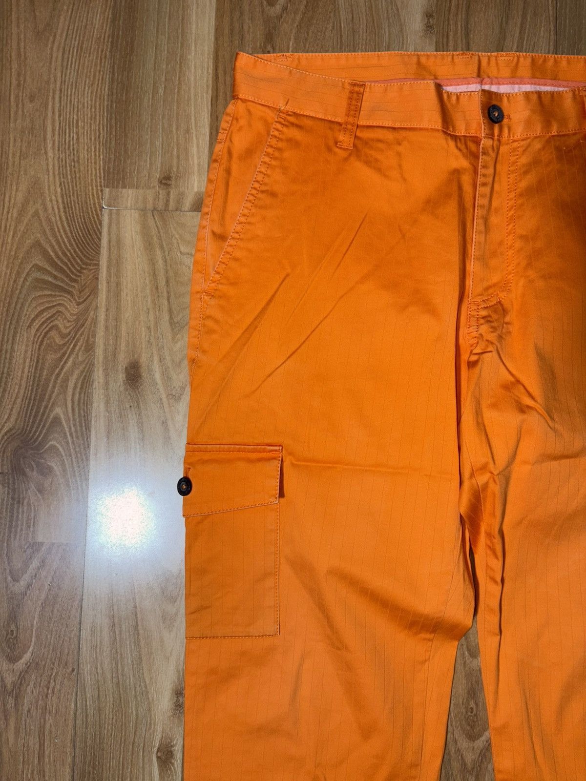 Puma Puma "SportLifestyle" Ripstop Cargo Pants - Electric Orange Size US 30 / EU 46 - 6 Thumbnail