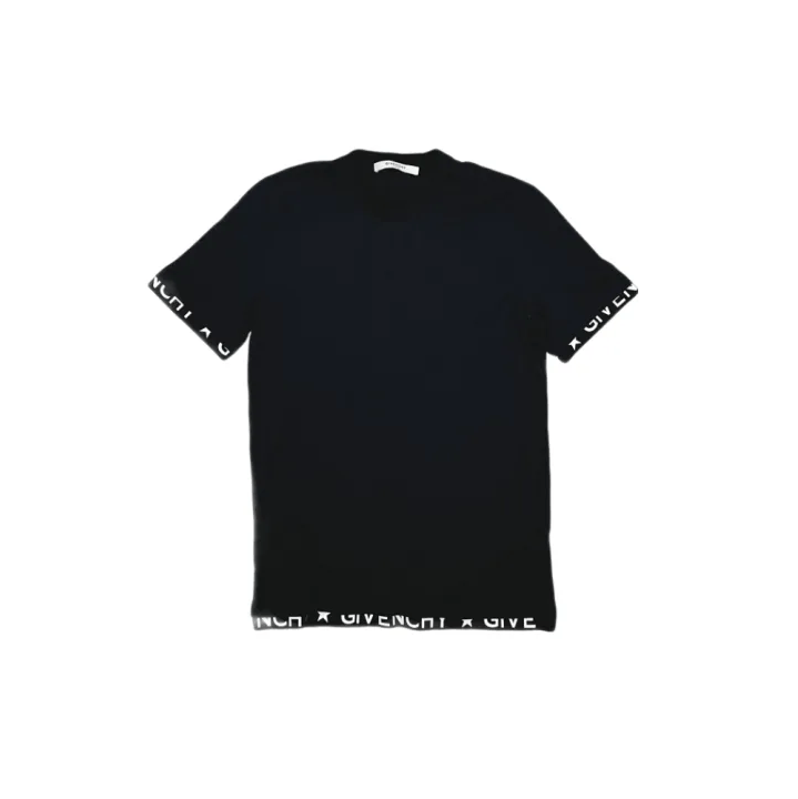 Givenchy Givenchy Solid Round Neck Short-Sleeve T-Shirt Size US M / EU 48-50 / 2 - 1 Thumbnail