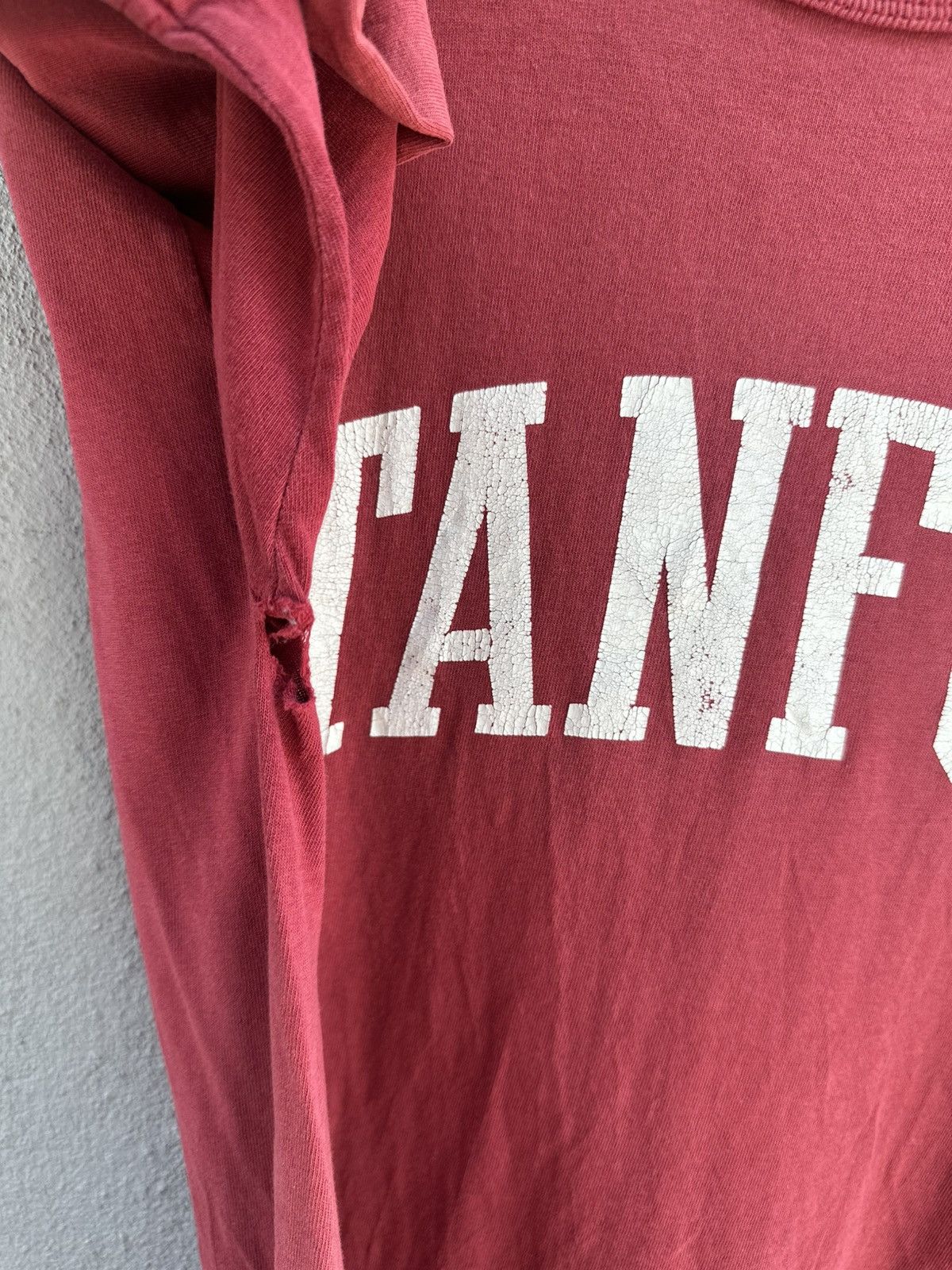 Russell Athletic Thrashed Vintage Stanford Russell Grunge Faded Tee Size US L / EU 52-54 / 3 - 11 Thumbnail