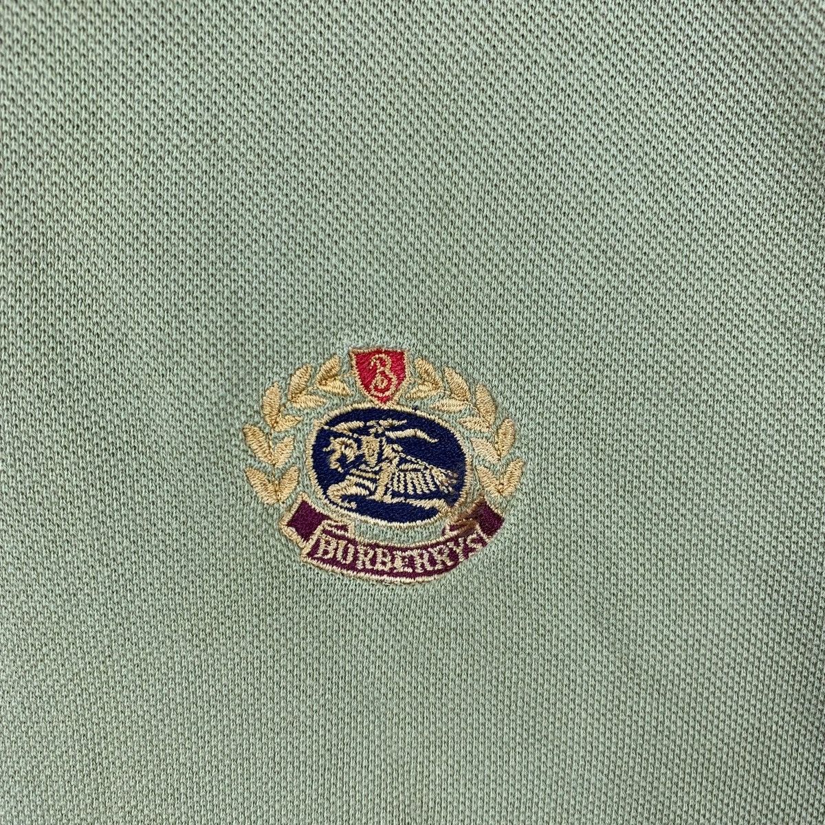 Burberry Vintage 90’ BURBERRY LONDON Made In England Polo Tee Shirt Size US L / EU 52-54 / 3 - 3 Thumbnail