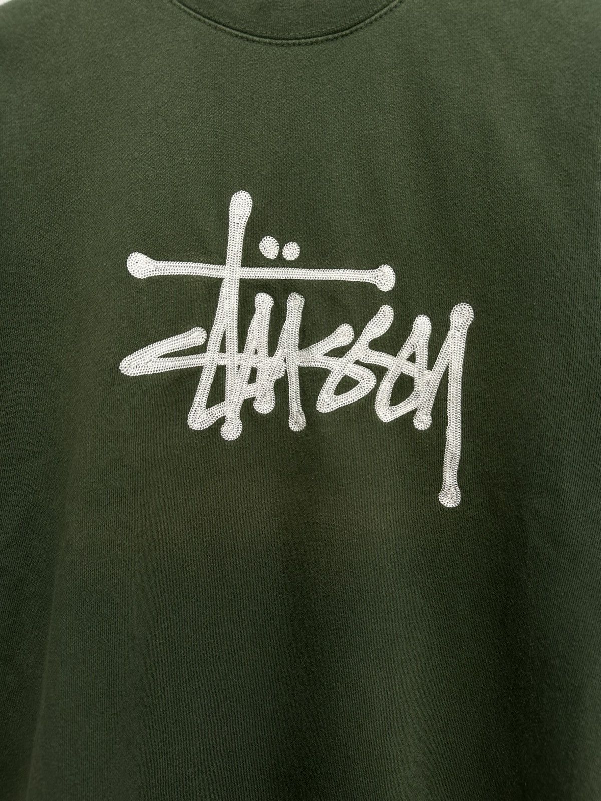 Stussy Vintage Stussy Sweatshirt Big Logo Embroidered USA Size US S / EU 44-46 / 1 - 4 Thumbnail