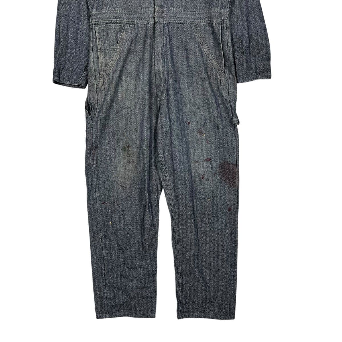 Dickies Vintage Dickies Hickory Stripe Denim Coverall Size US 38 / EU 54 - 5 Thumbnail