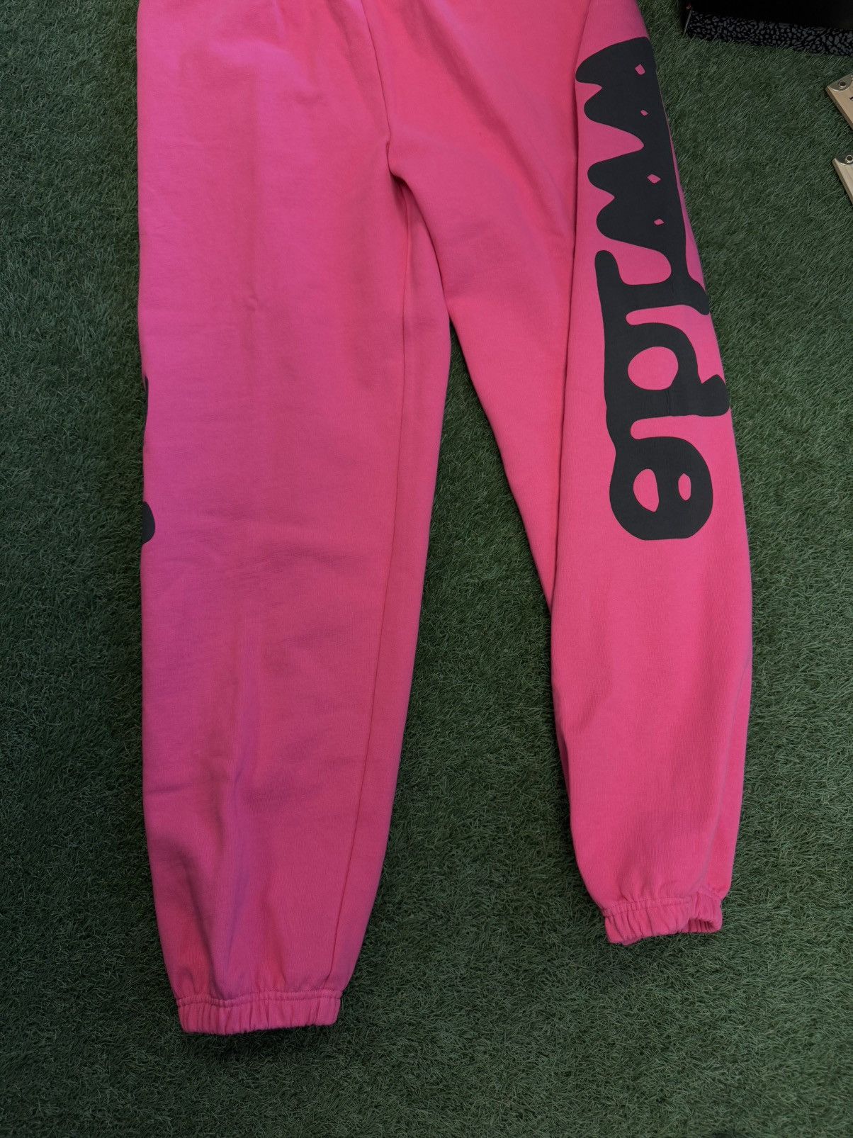 Sp5der Sp5der Worldwide Pink Sweatpants Size XL (NEW) Size US 34 / EU 50 - 4 Thumbnail