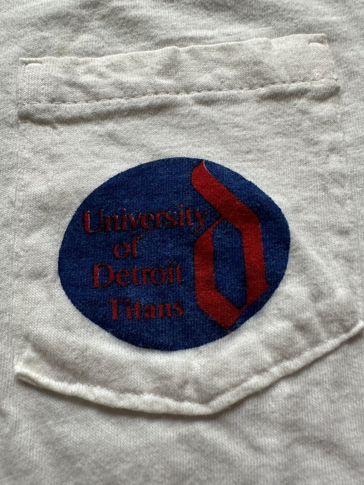 Champion × Vintage Vintage 80s University of Detroit Mercy Long Sleeve Tee Size US S / EU 44-46 / 1 - 3 Thumbnail