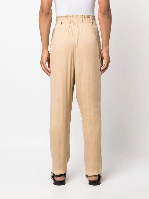Saint Laurent Paris o1y0325 Casual Pant in Beige Size US 32 / EU 48 - 4 Thumbnail