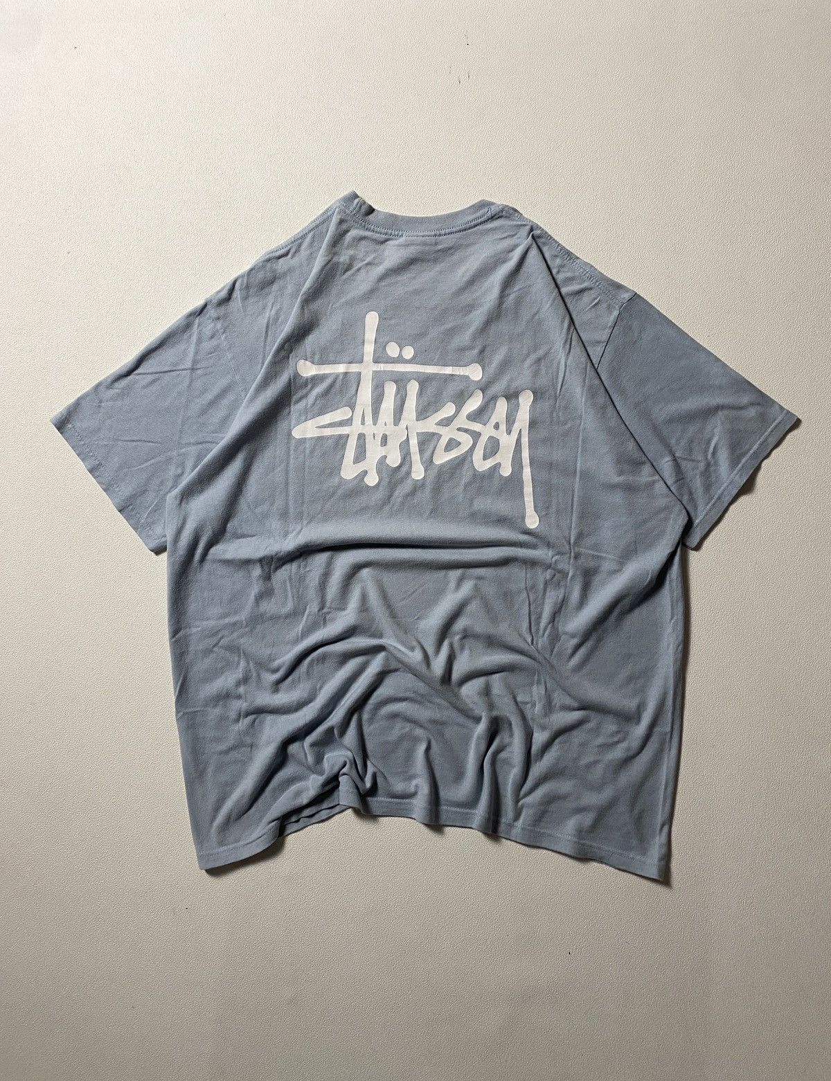Stussy Big Logi Basic Stussy T-Shirt Size US XL / EU 56 / 4 - 5 Thumbnail