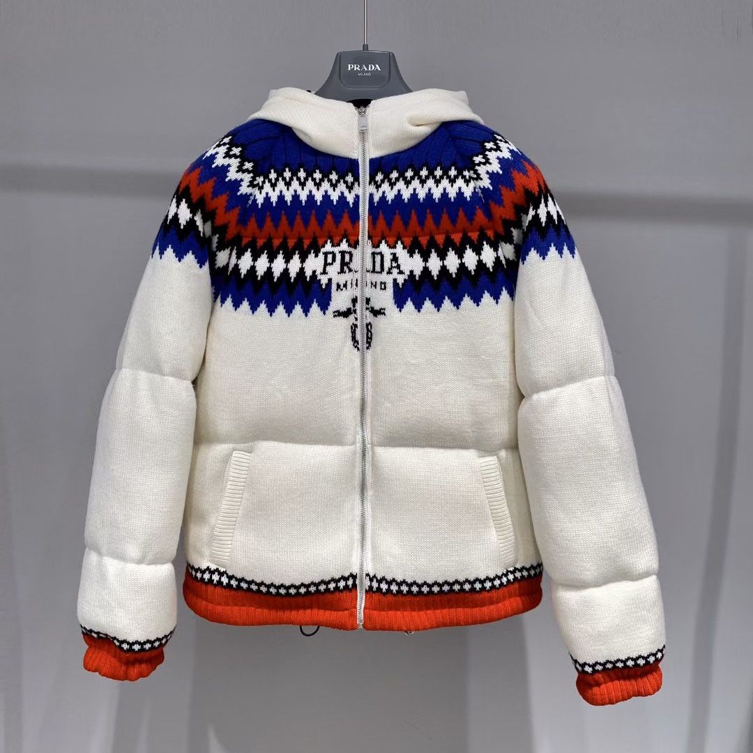 Prada $3.6K VALUE Prada Cashemere Wool Logo Coat Size XS / US 0-2 / IT 36-38 - 1 Thumbnail
