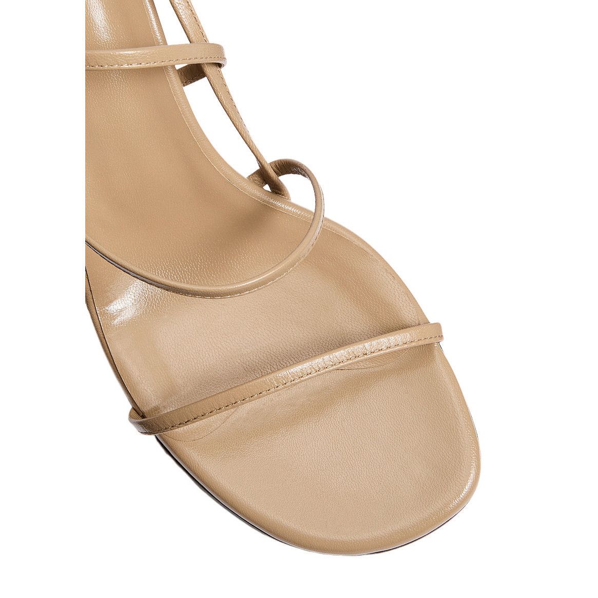 KHAITE KHAITE Loop Beige Leather 75mm Sandals New And Authentic (Wo Size US 11 / IT 41 - 4 Thumbnail