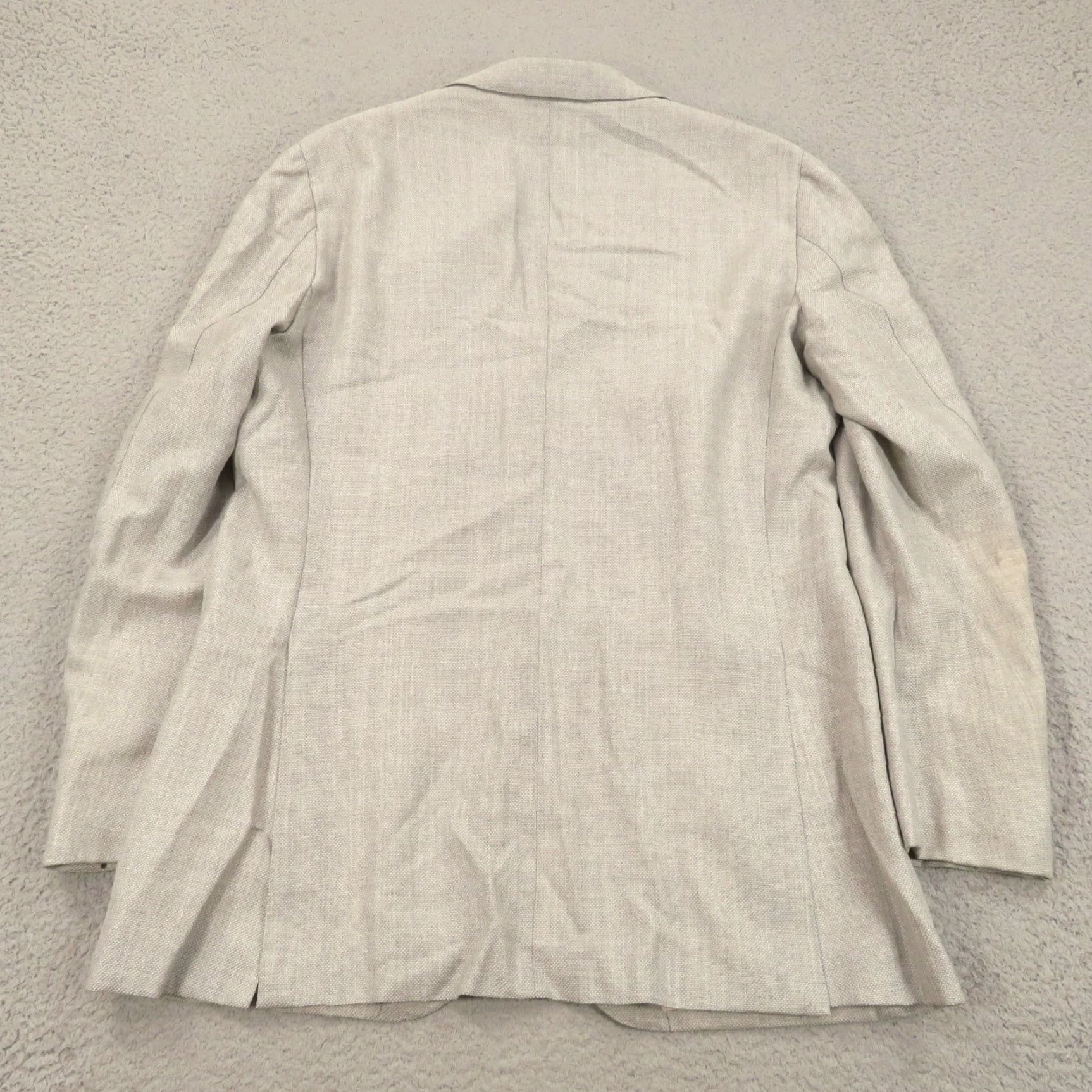 Suitsupply SuitSupply 44L Blazer Havana Vitale Barberis Lightweight Wool Basket Weave Light Jacket/Coat? Size 44R - 2 Thumbnail